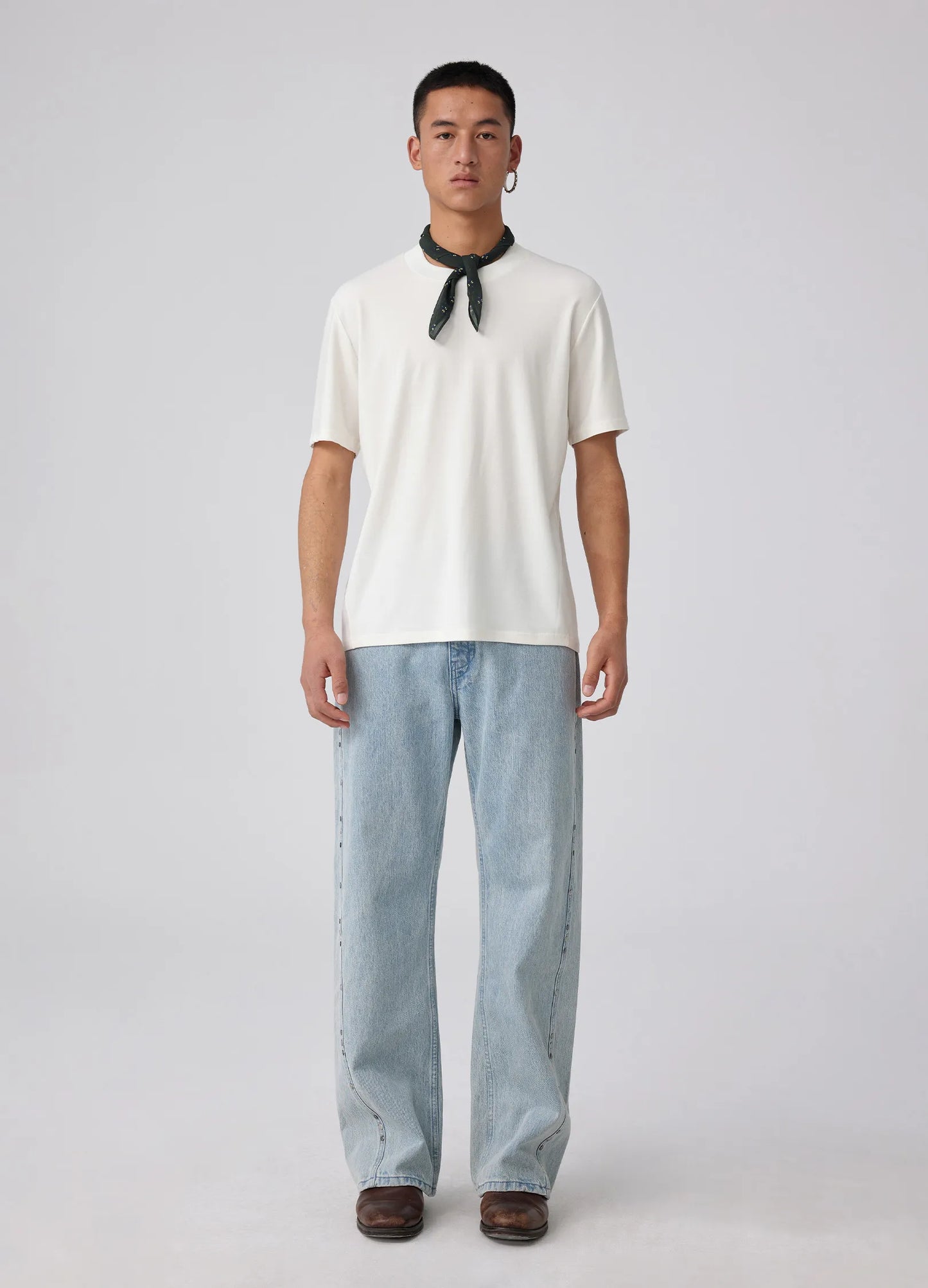 Studded Wide Denims