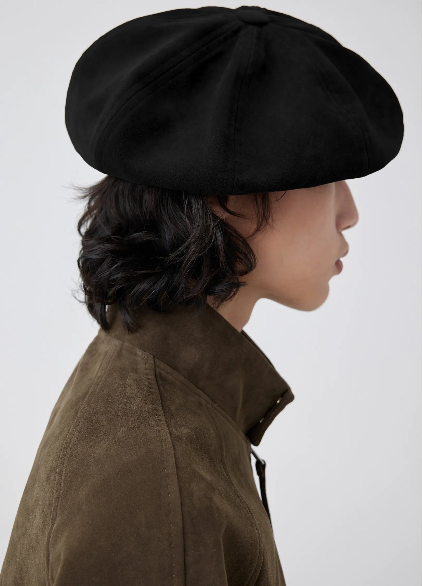 Suede Beret