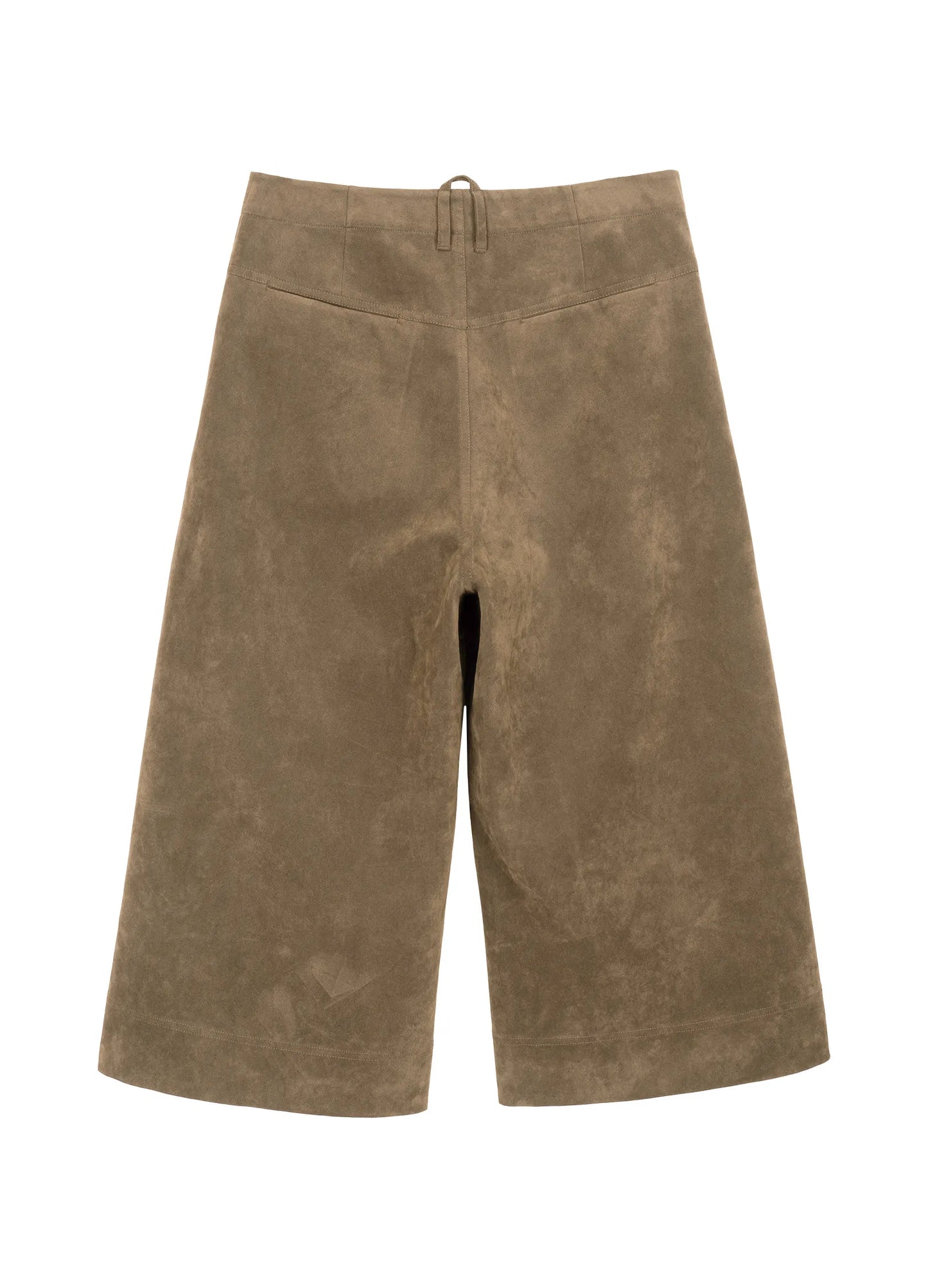 Suede Capris