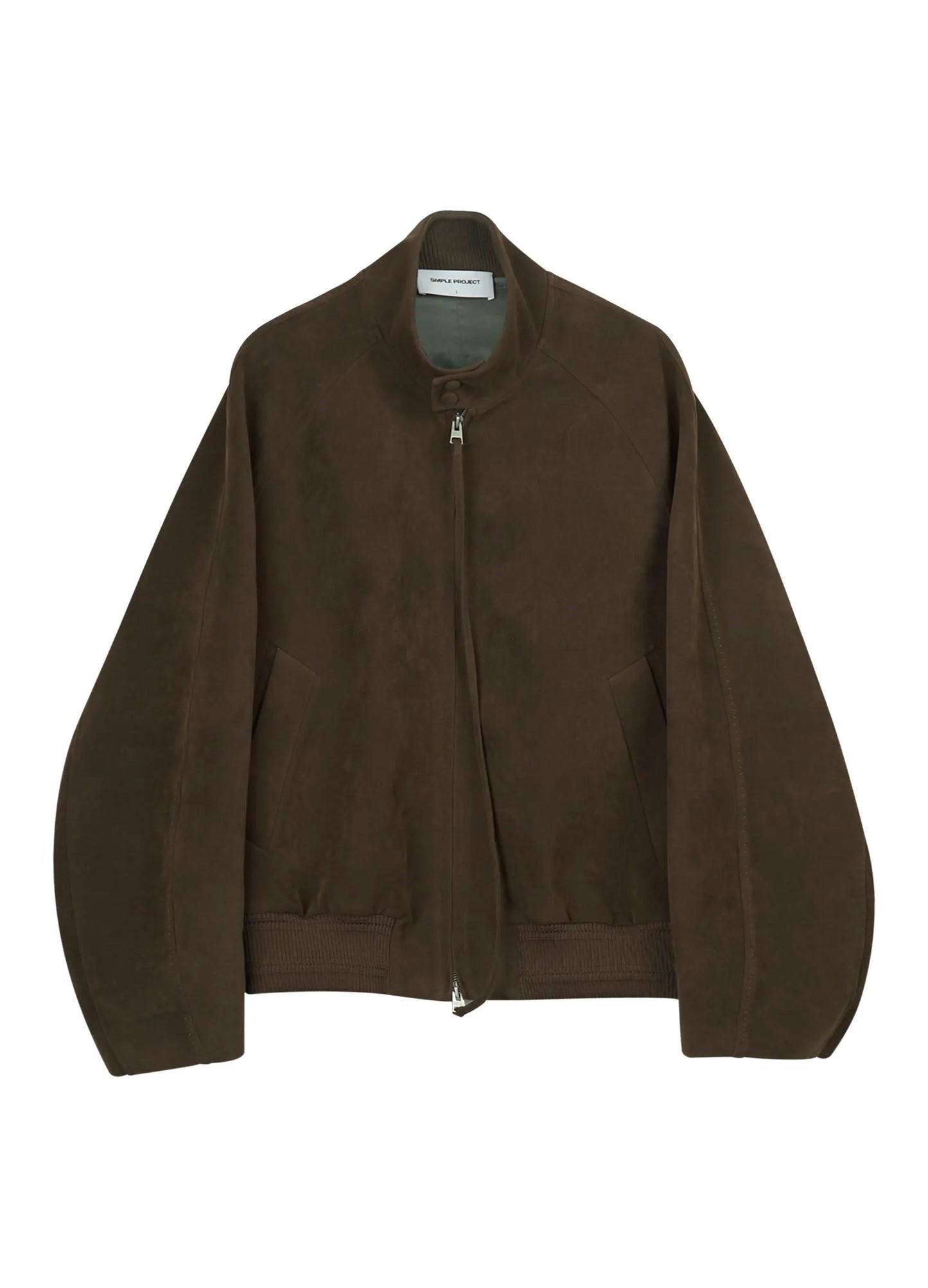 Suede Harrington Jacket