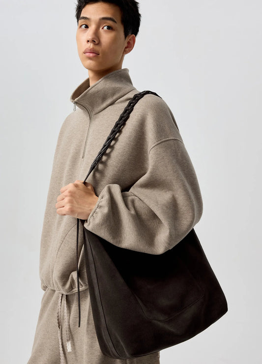 Suede Tote