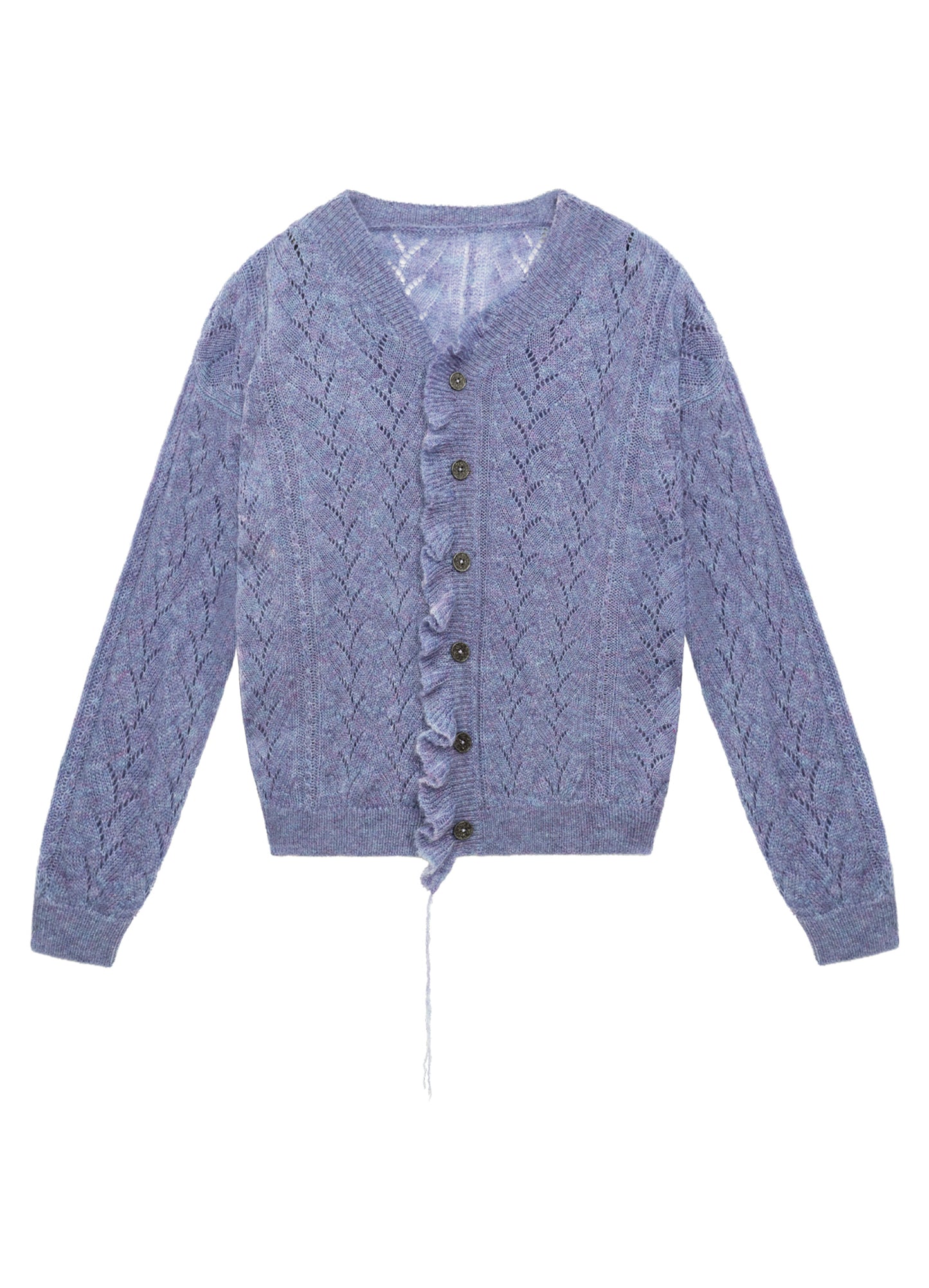 Swirl Wool Cardigan