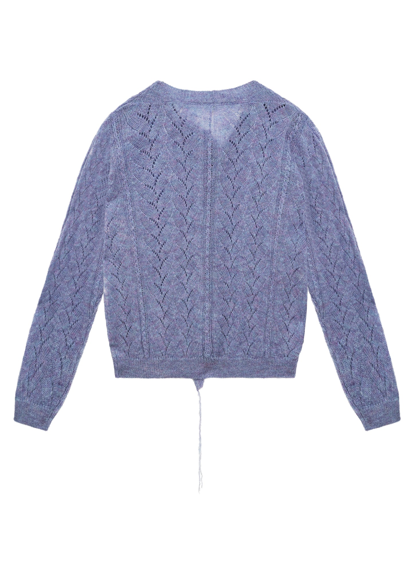 Swirl Wool Cardigan