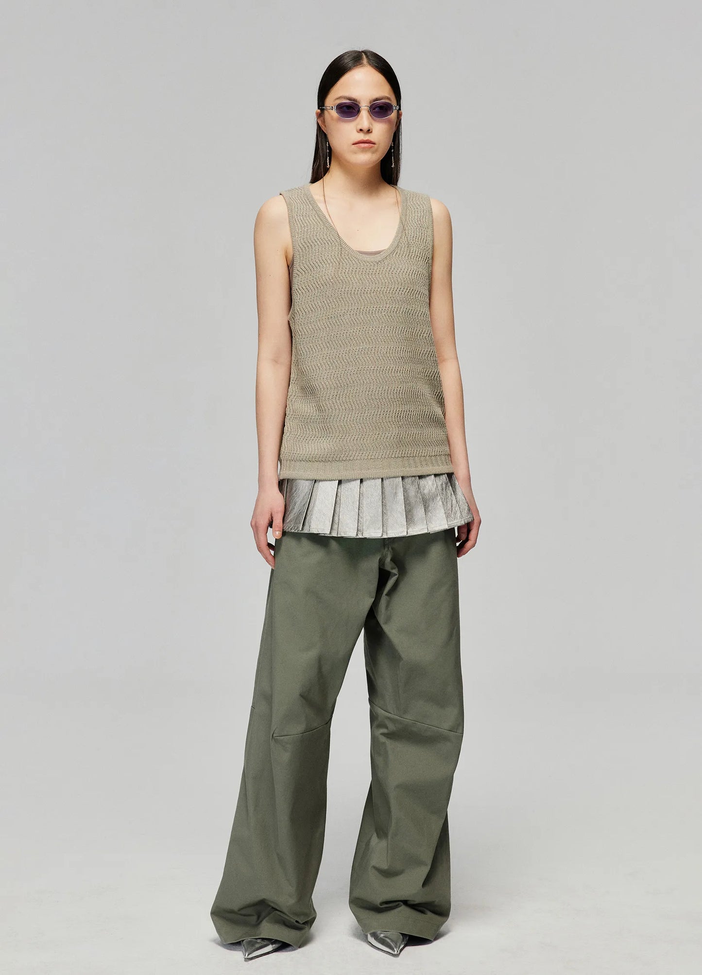 Texture Knit Vest