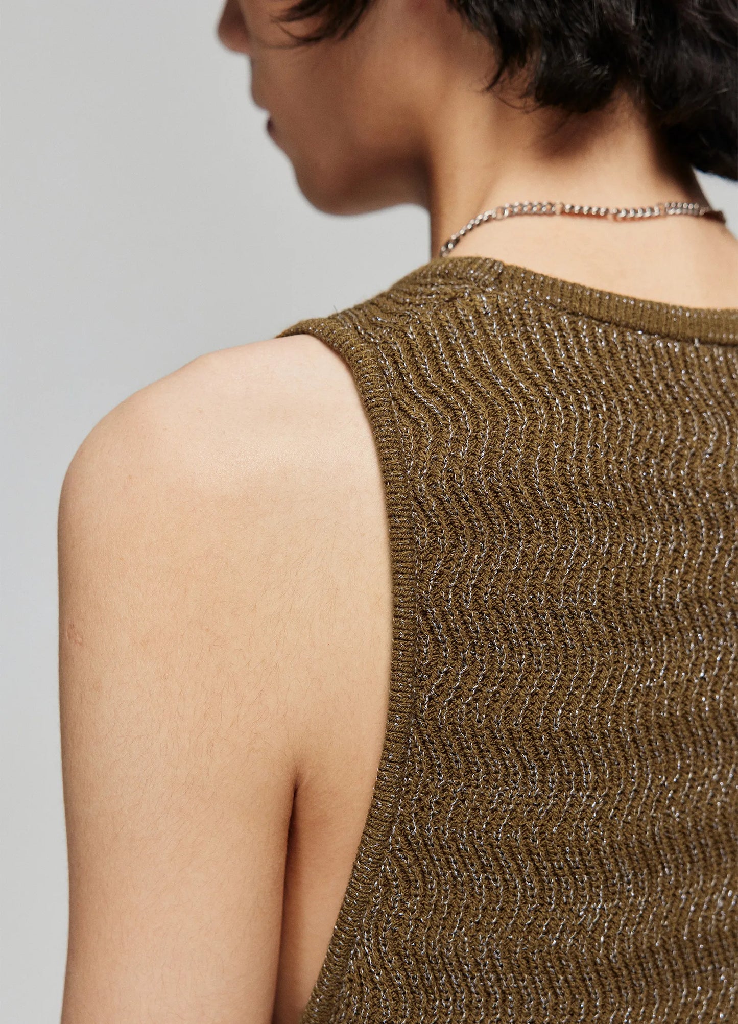 Texture Knit Vest