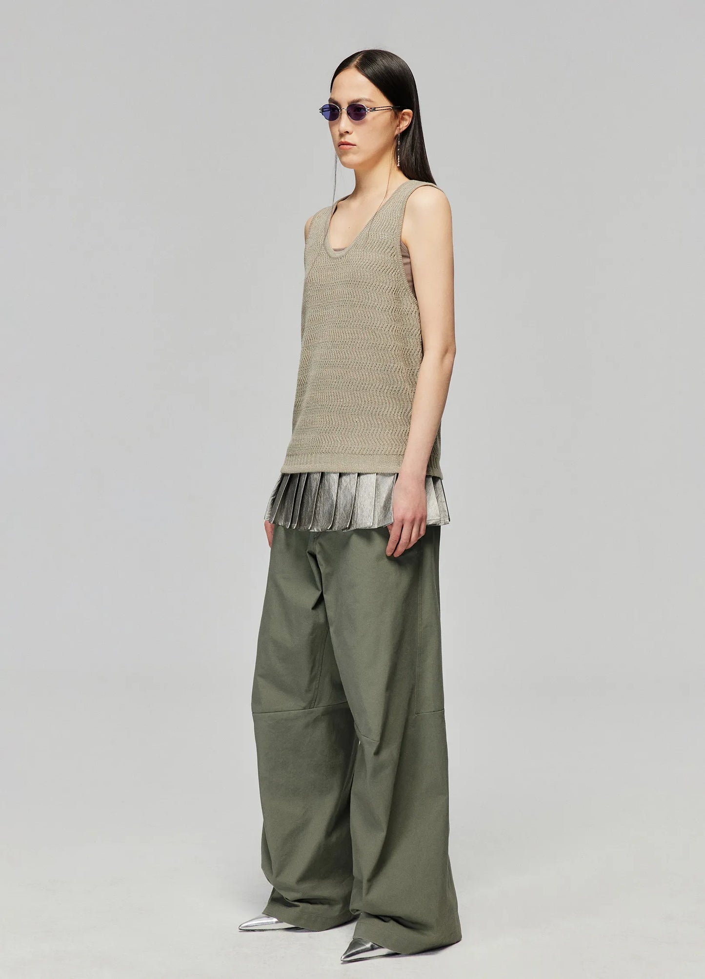 Texture Knit Vest