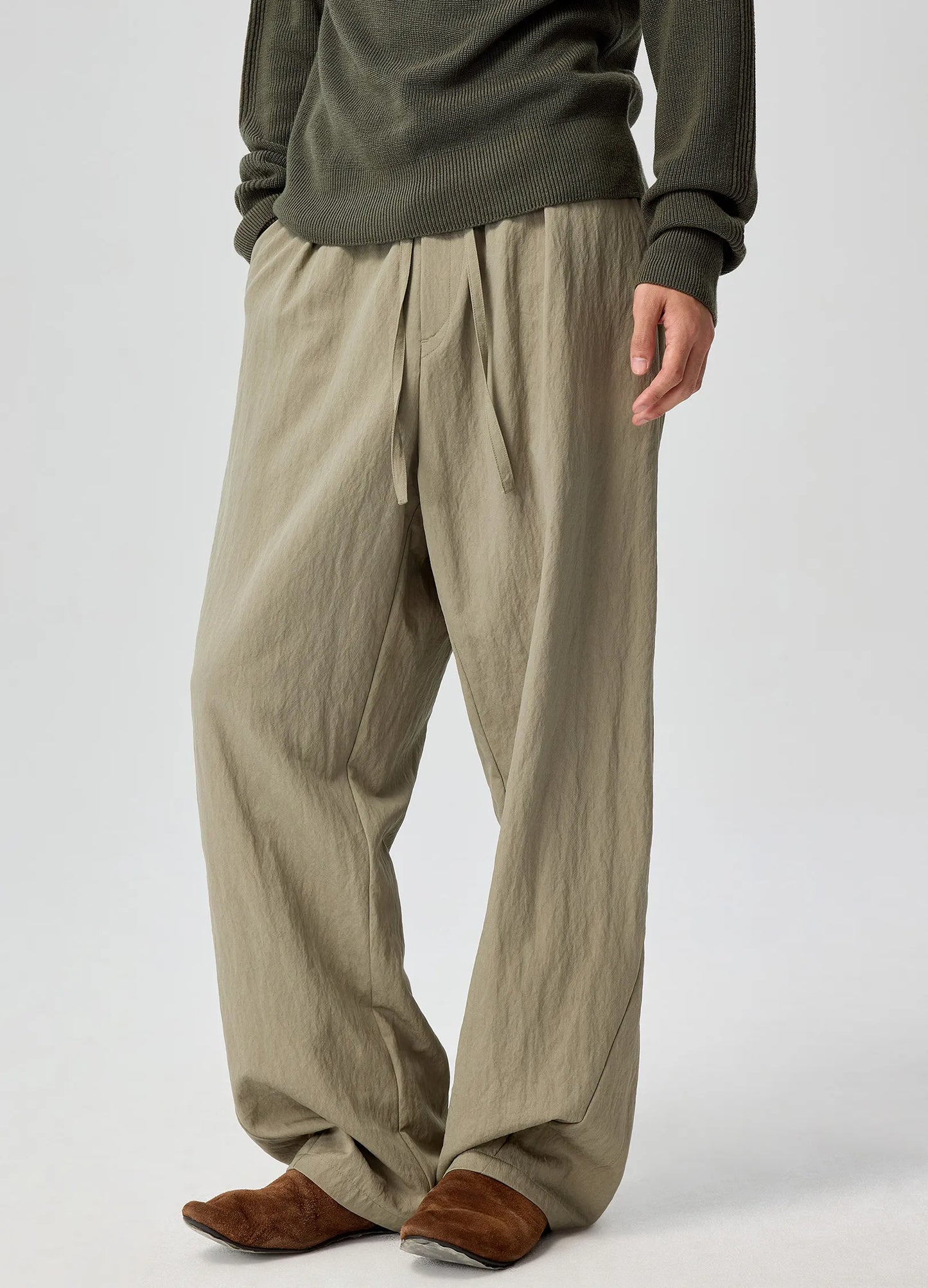 Tencel Wide Trousers