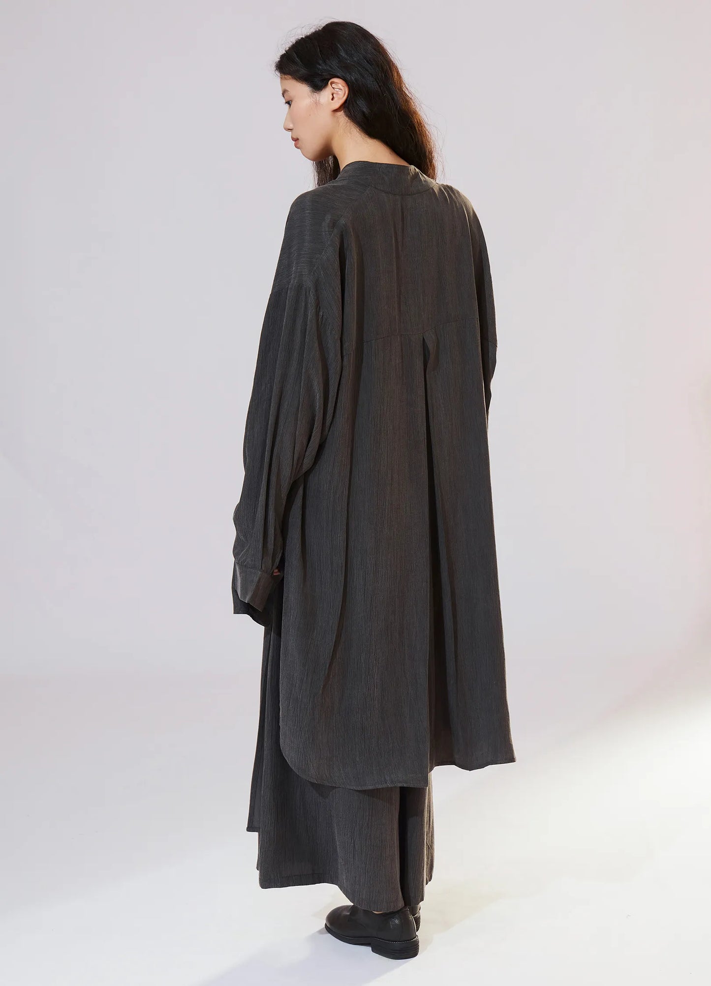 Textured Loose Trousers
