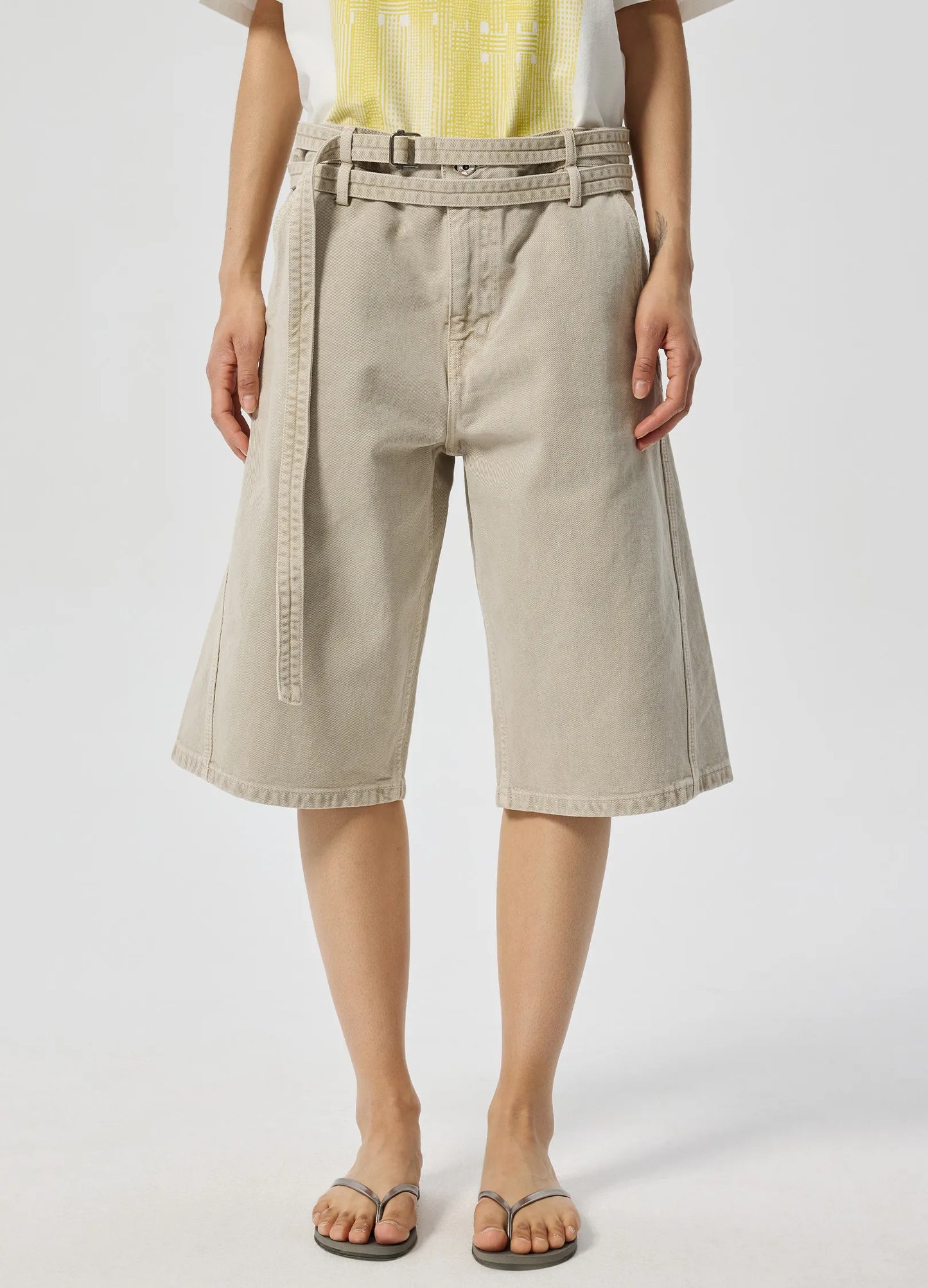 Twisted Belt Jorts