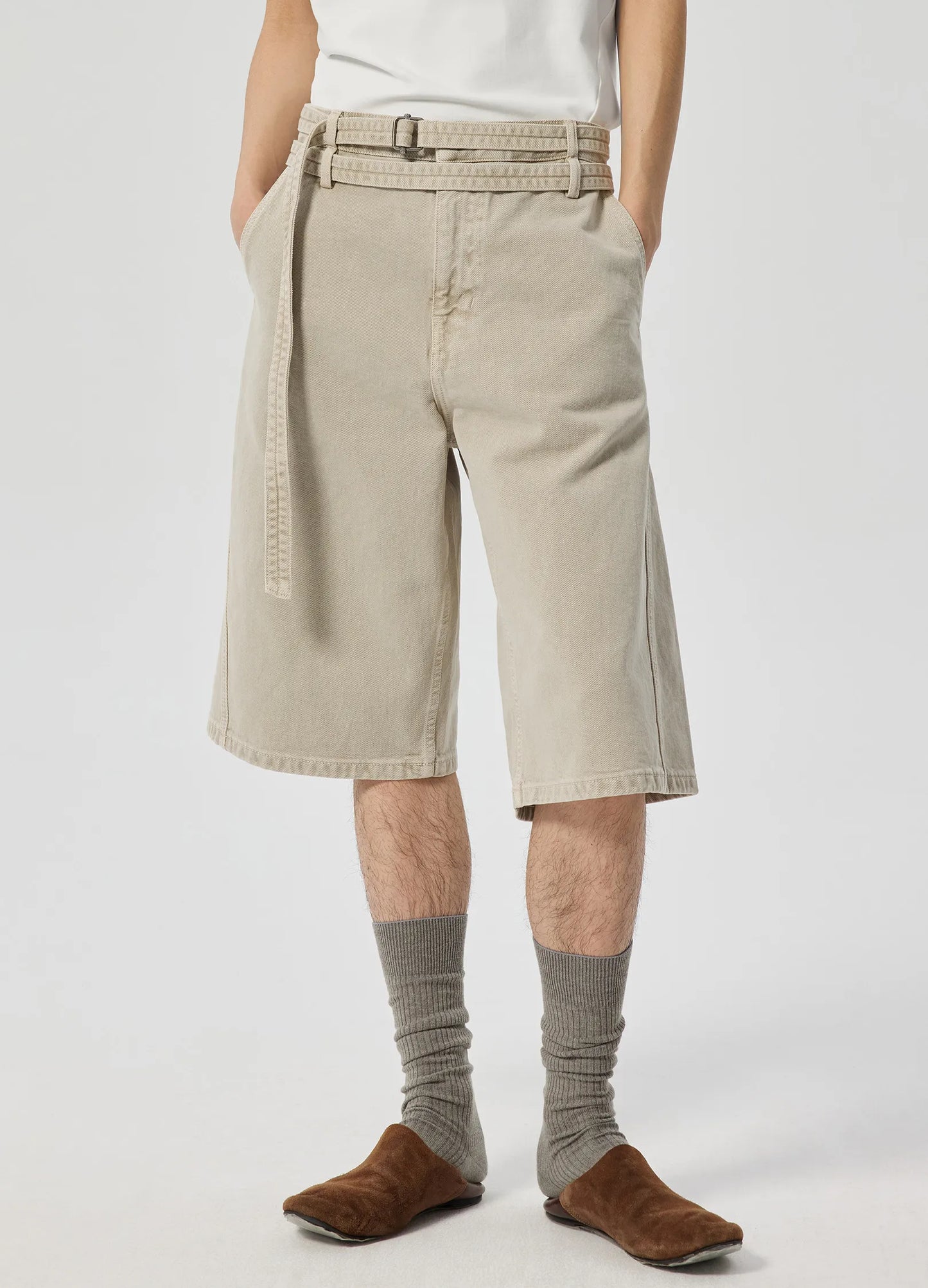 Twisted Belt Jorts