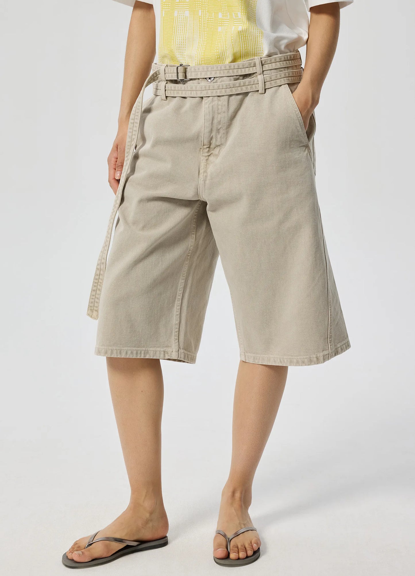 Twisted Belt Jorts