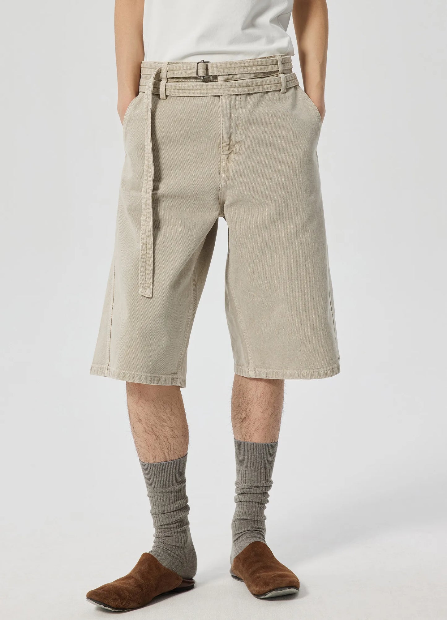 Twisted Belt Jorts
