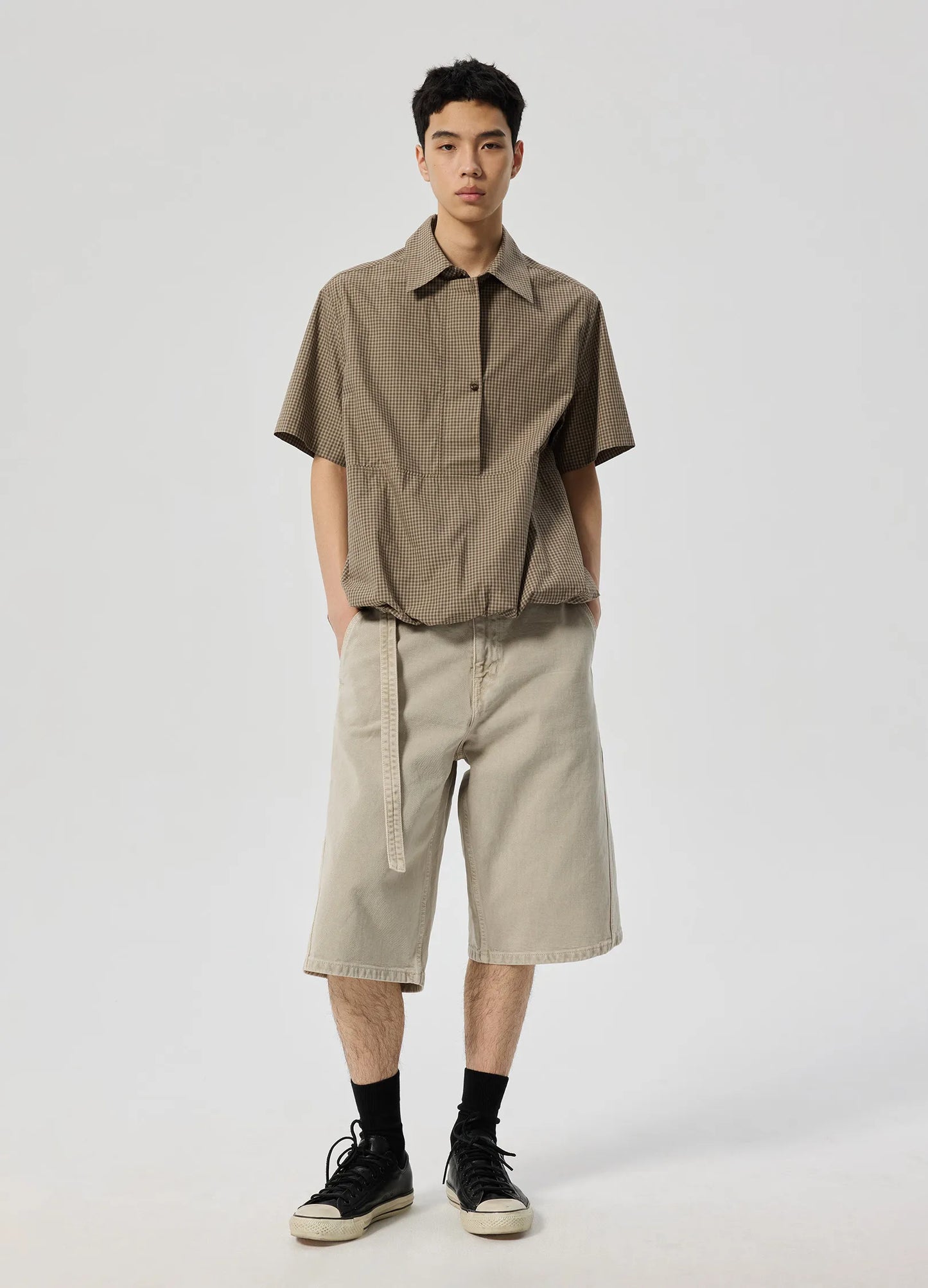 Twisted Belt Jorts