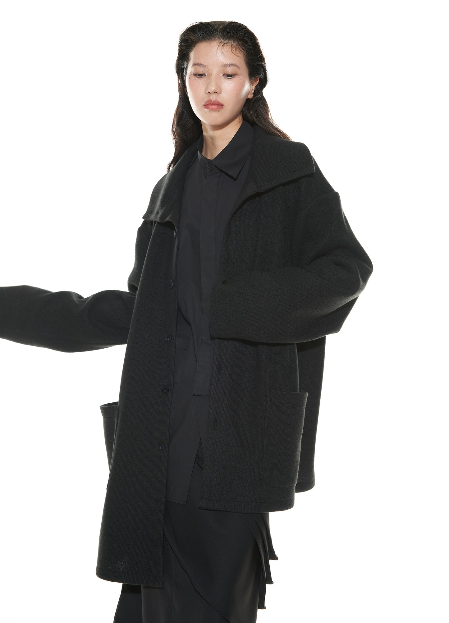 Unbalanced Overcoat