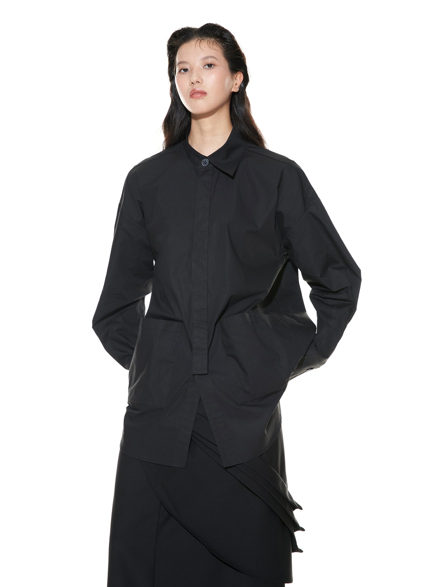 Unbalanced Overshirt