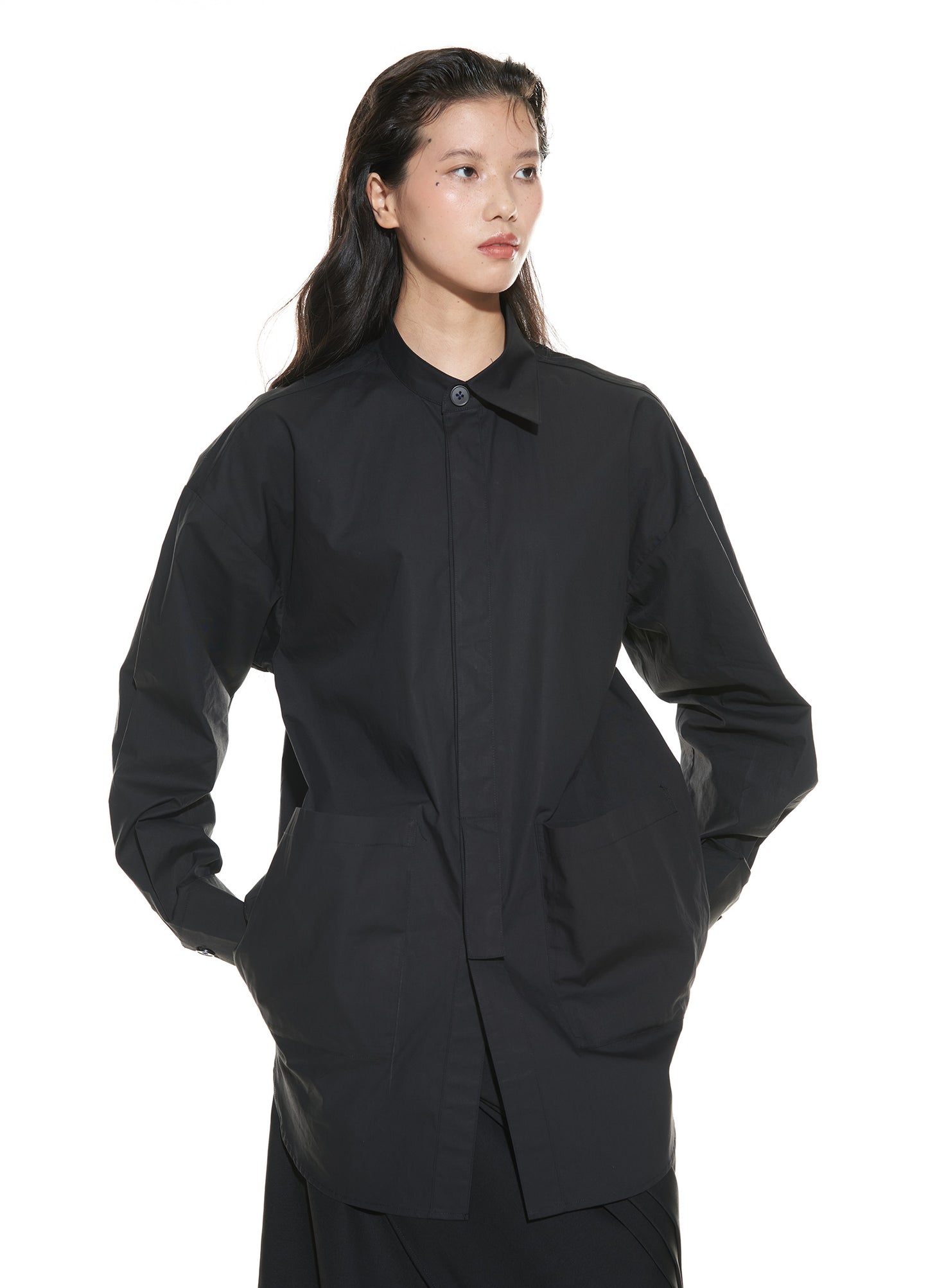 Unbalanced Overshirt