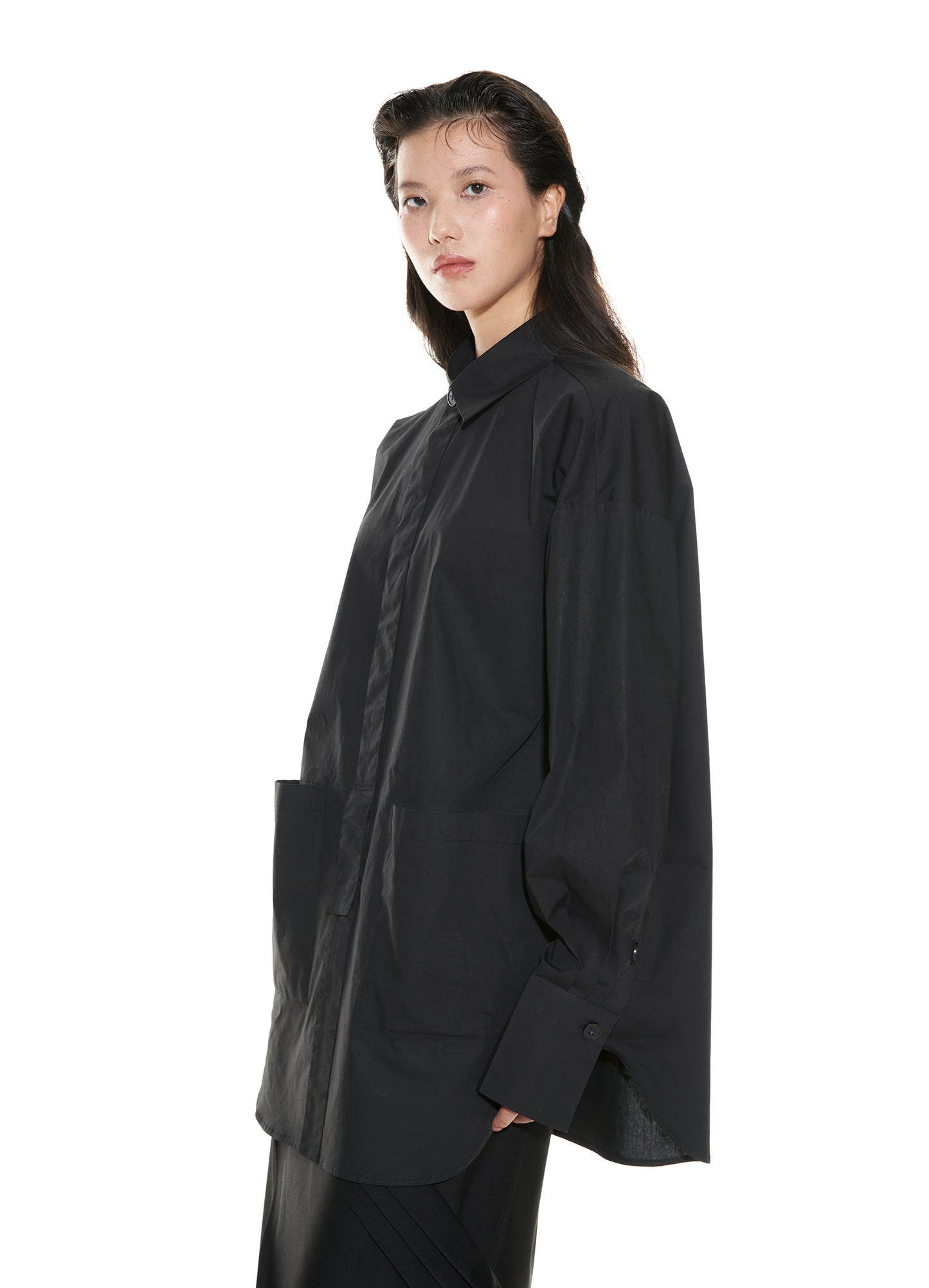Unbalanced Overshirt