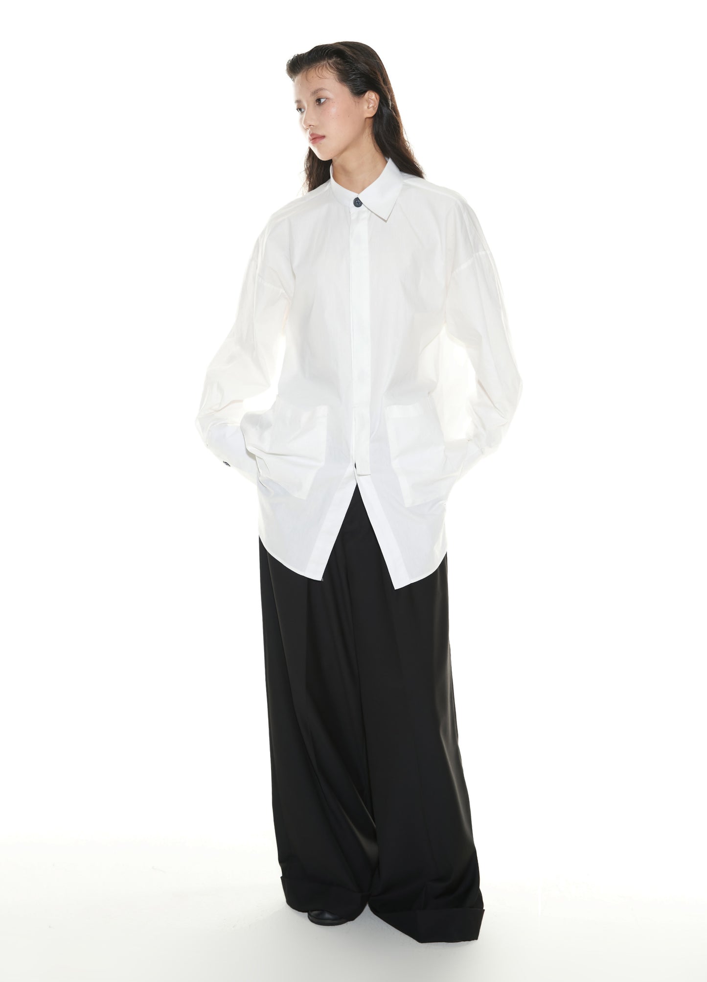 Unbalanced Overshirt