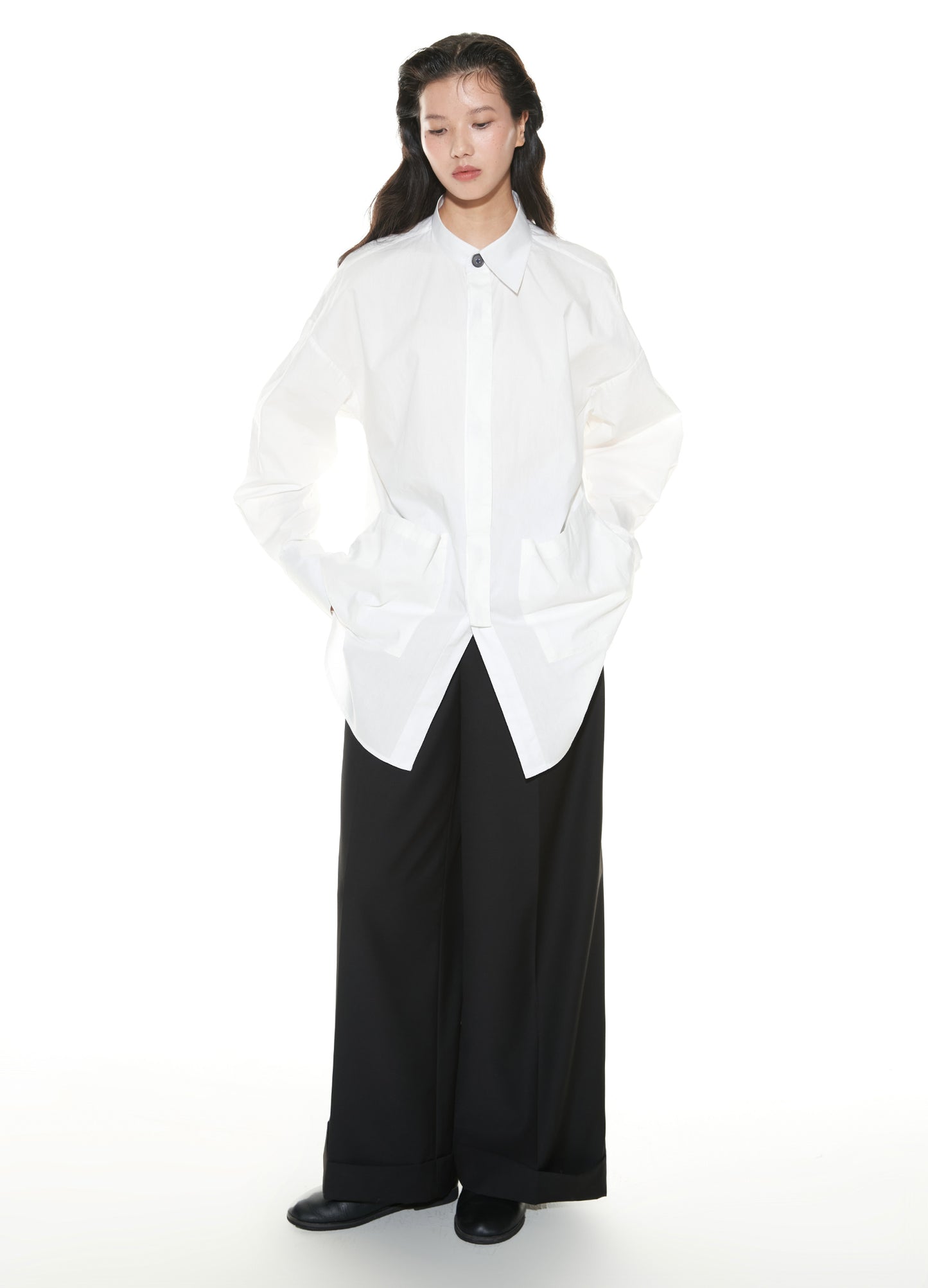 Unbalanced Overshirt