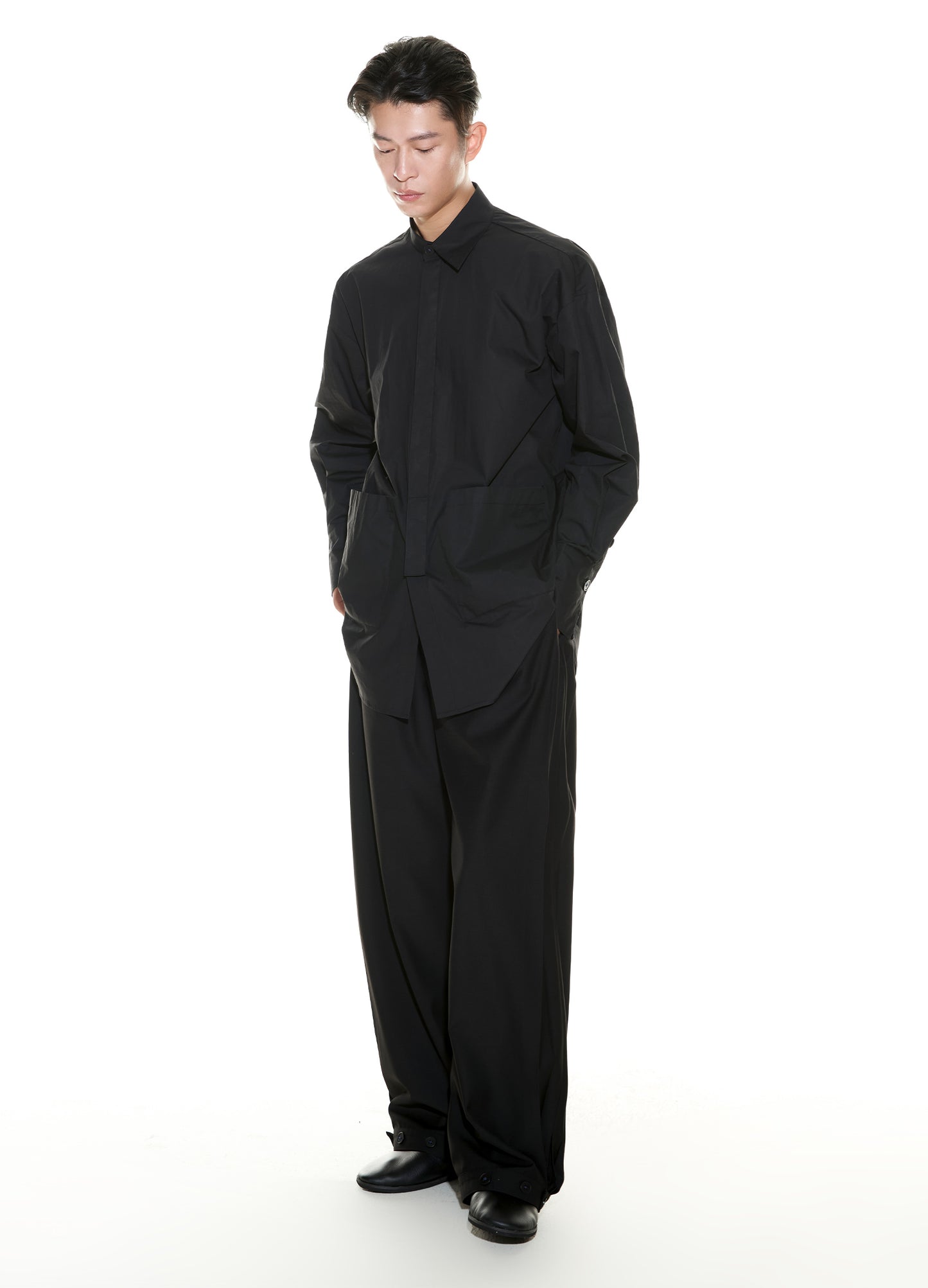 Unbalanced Overshirt