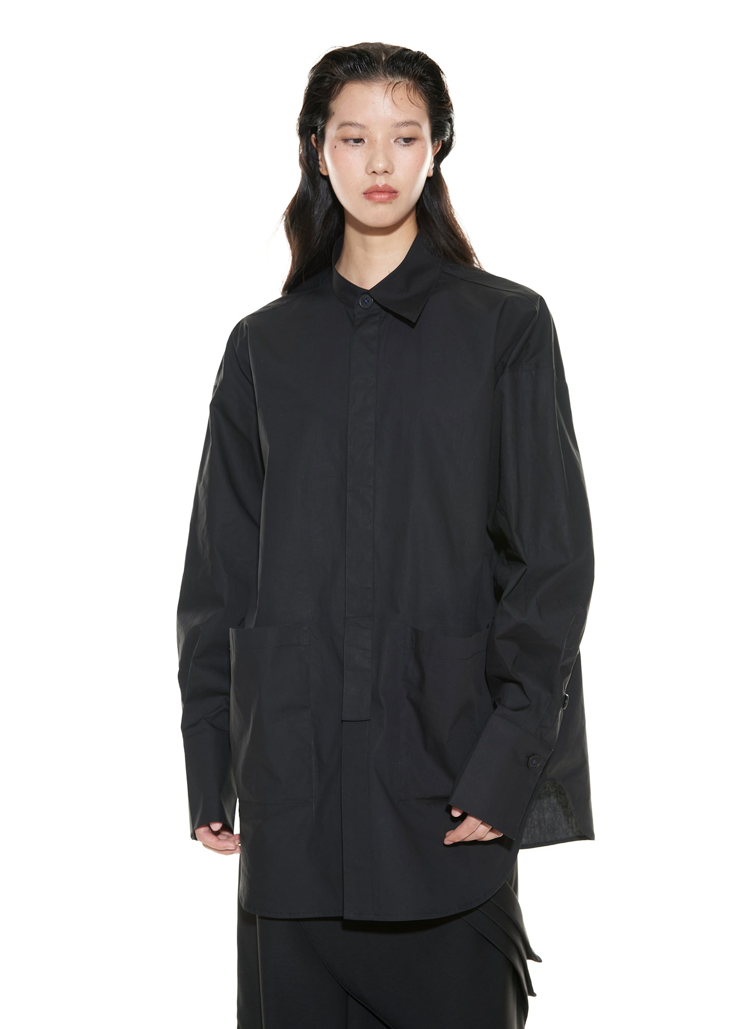 Unbalanced Overshirt