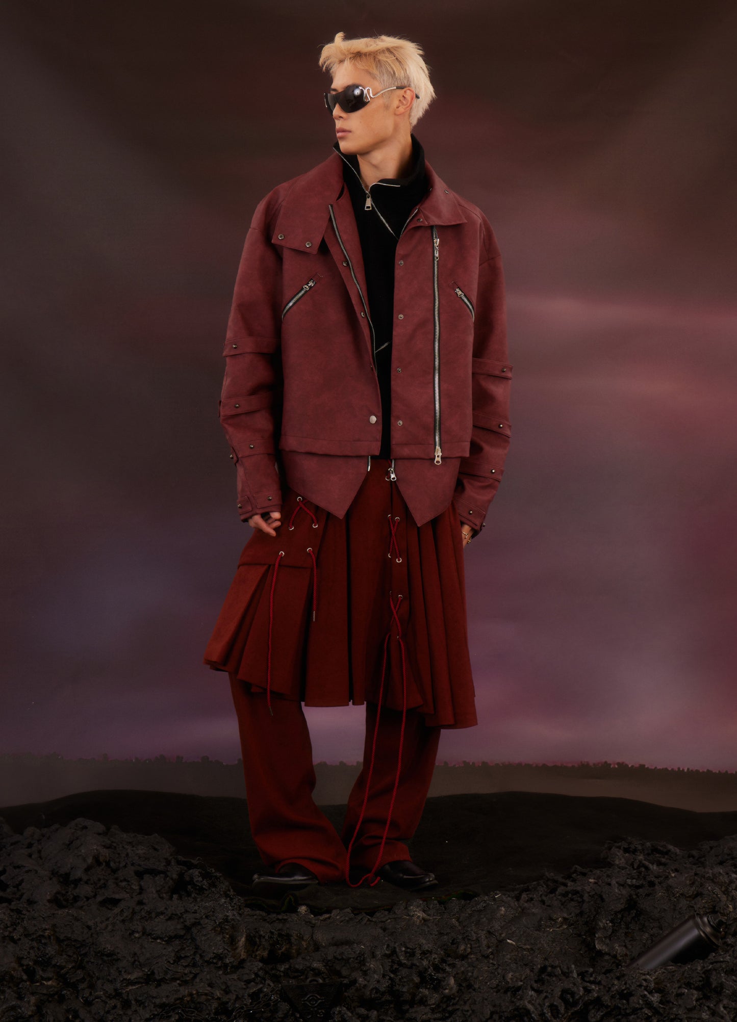 Skirt Panel Trousers