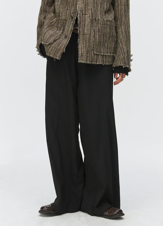 Wide Split Waist Trousers