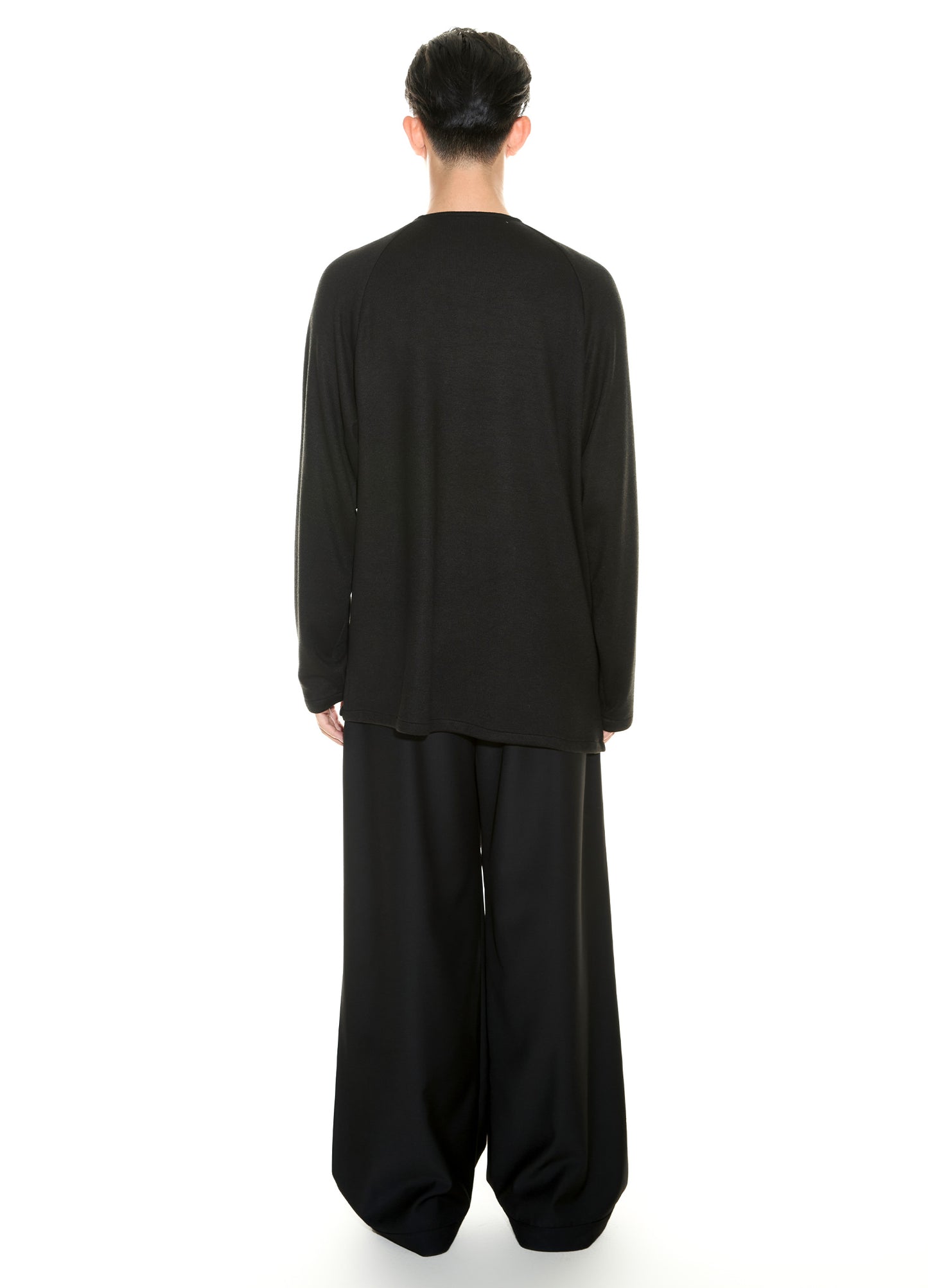 Wide Buckle Suit Trousers