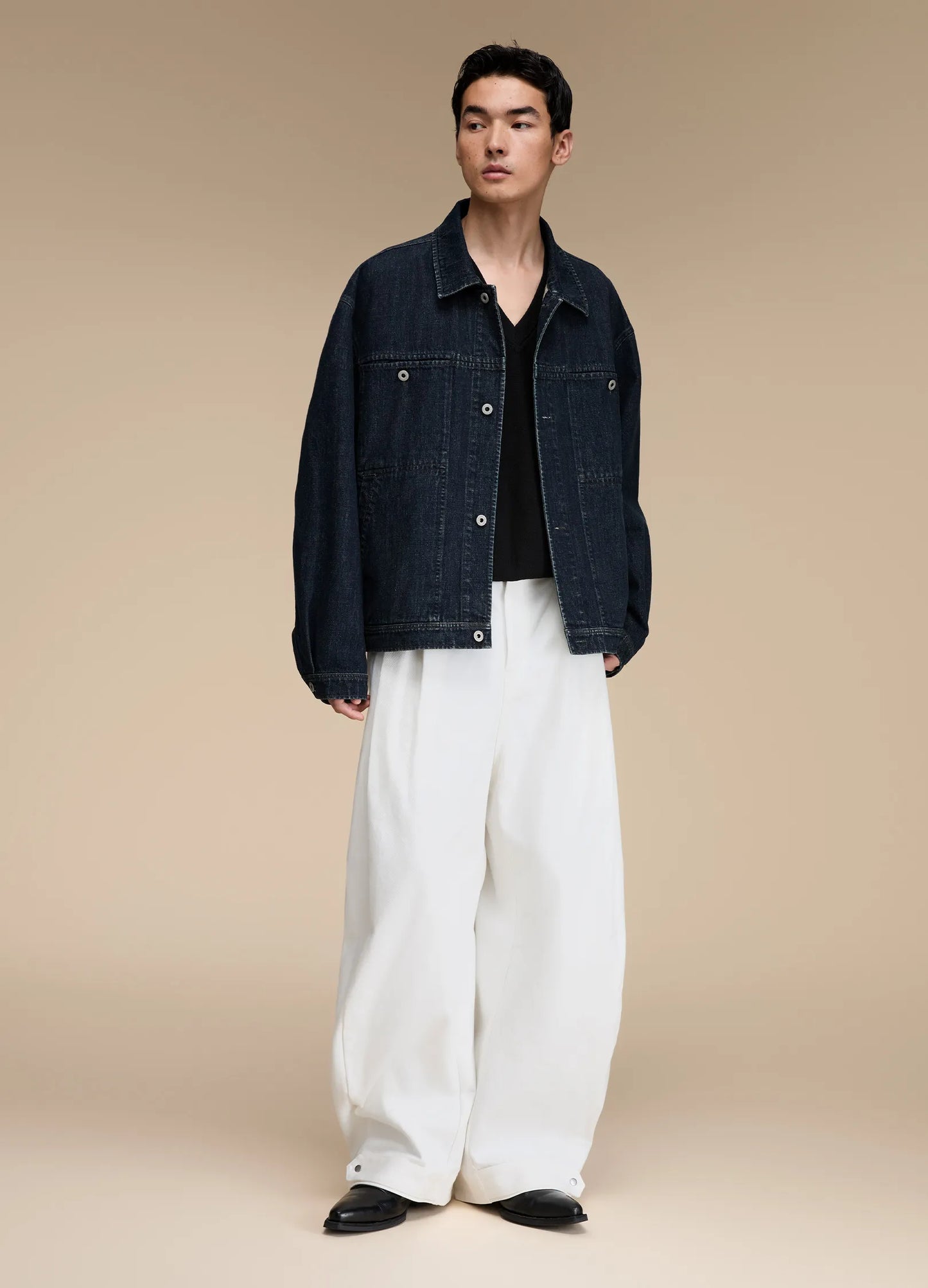 Wide Balloon Pleats