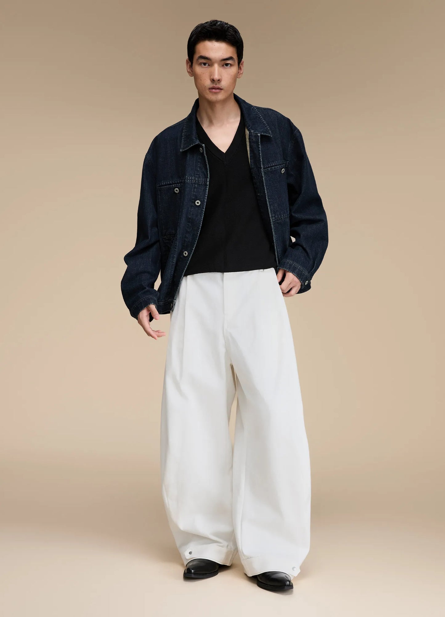 Wide Balloon Pleats