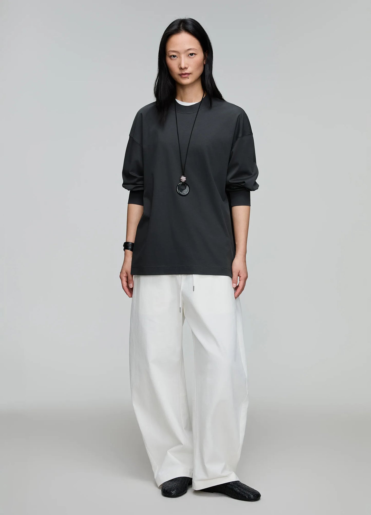 Wide Cotton Trousers