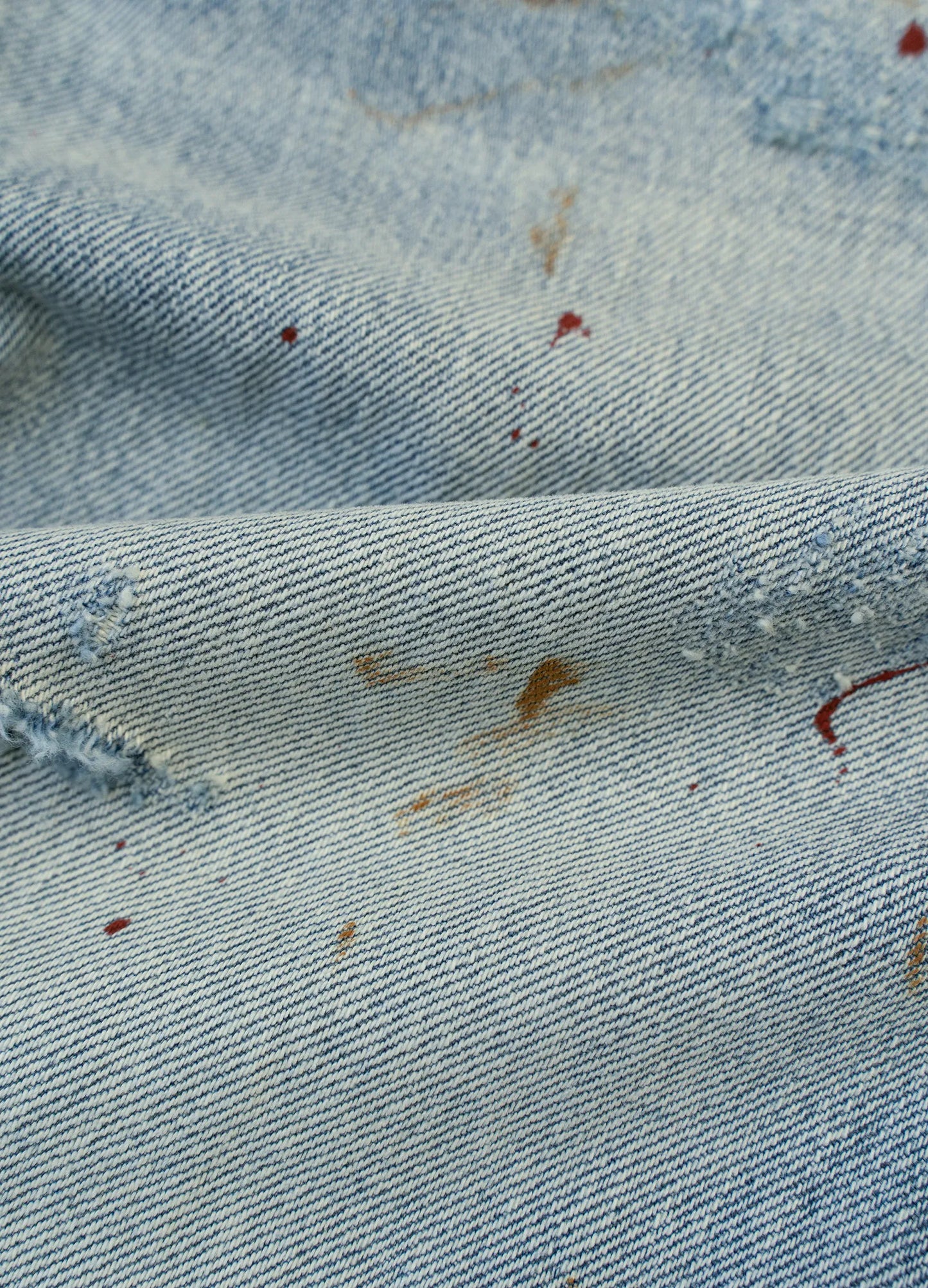 Wide Distressed Nomad Denims