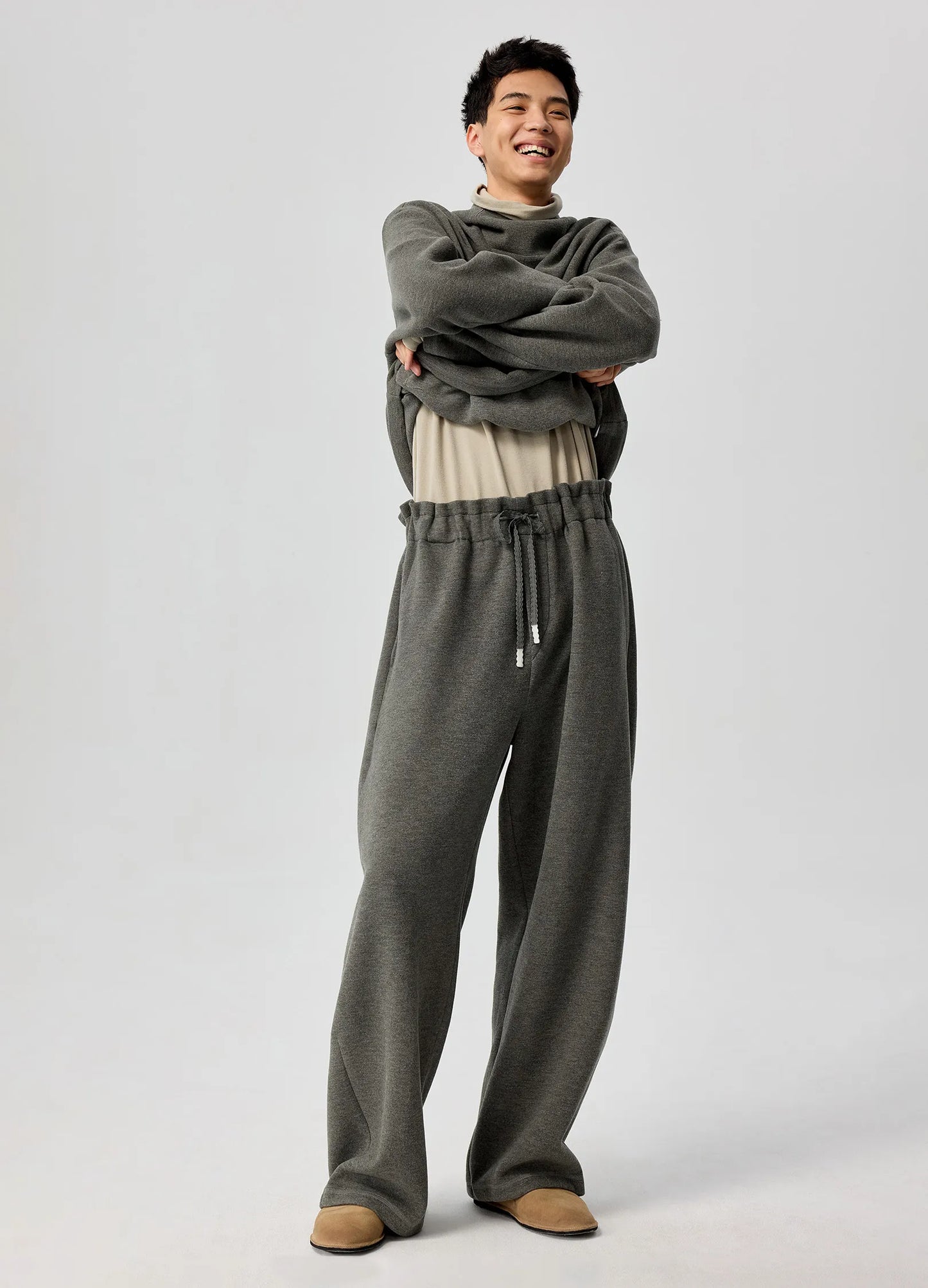 Wide Fleece Sweats