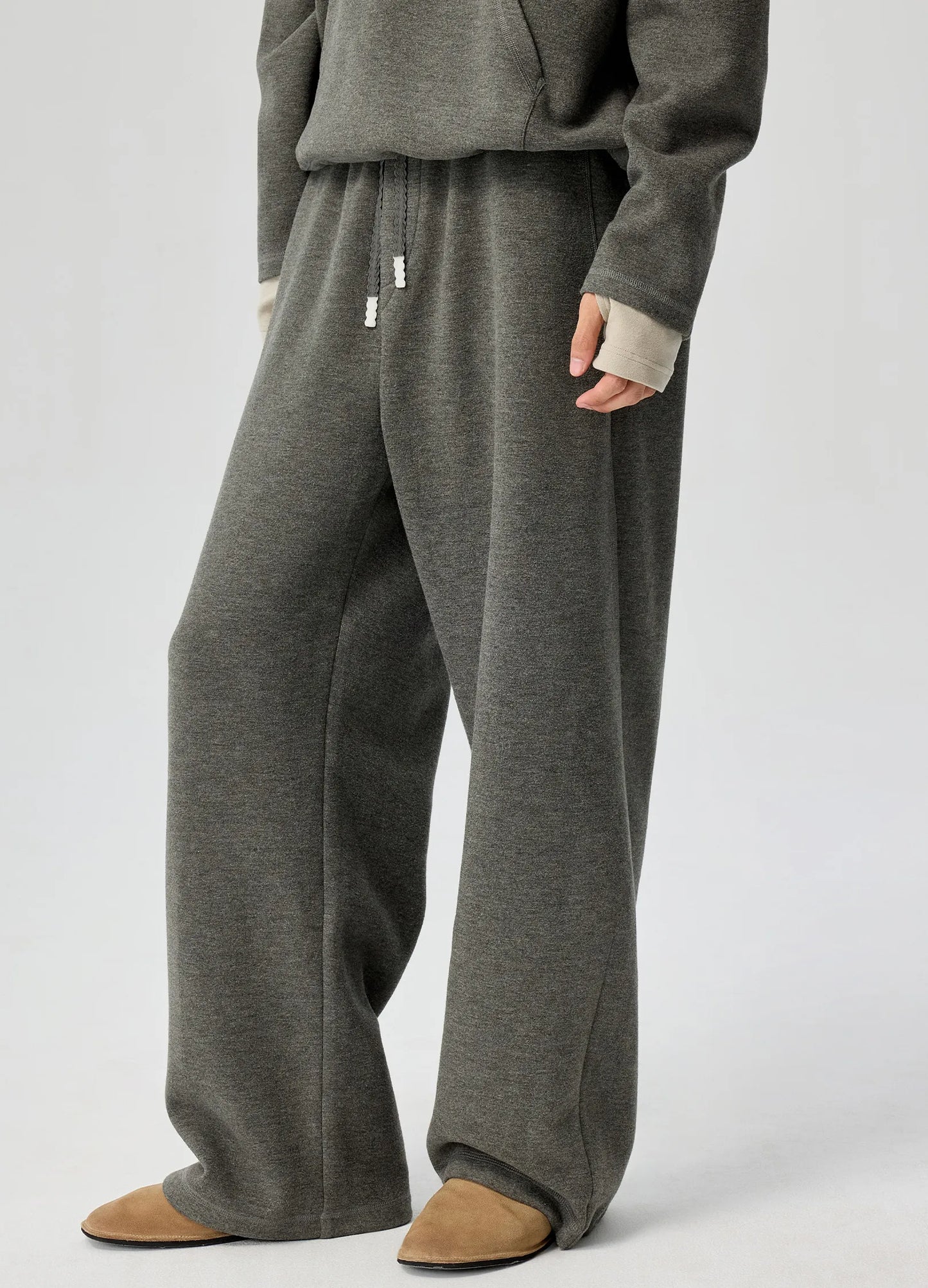 Wide Fleece Sweats