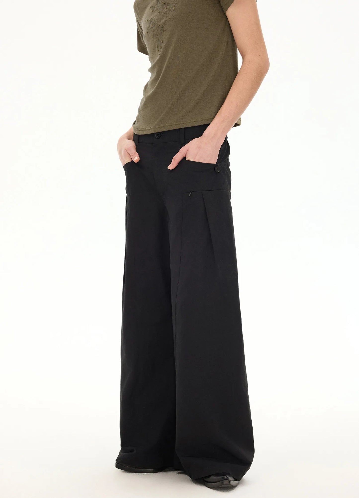 Wide Leg Expedition Trousers