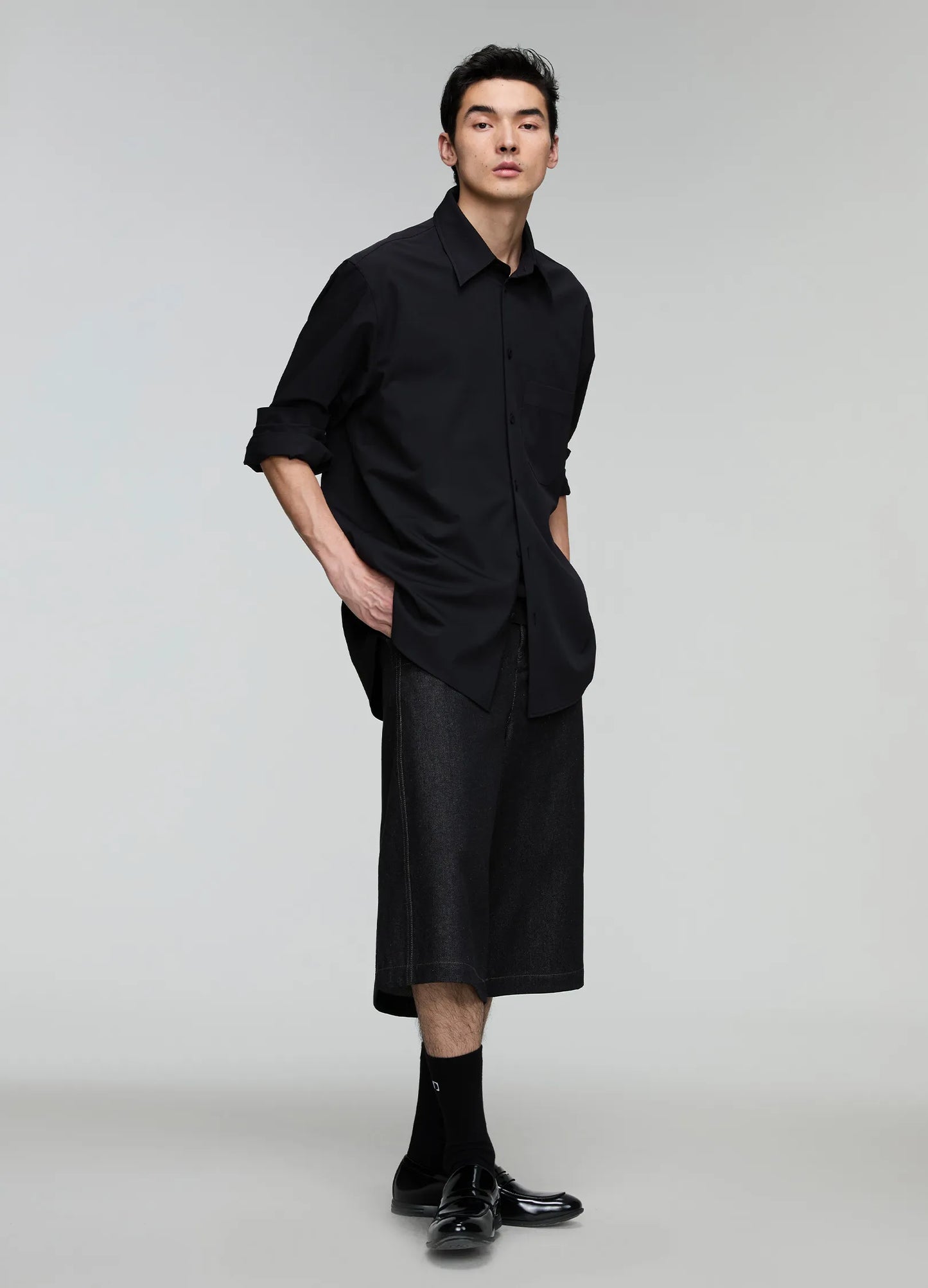 Wide Placket Shirt
