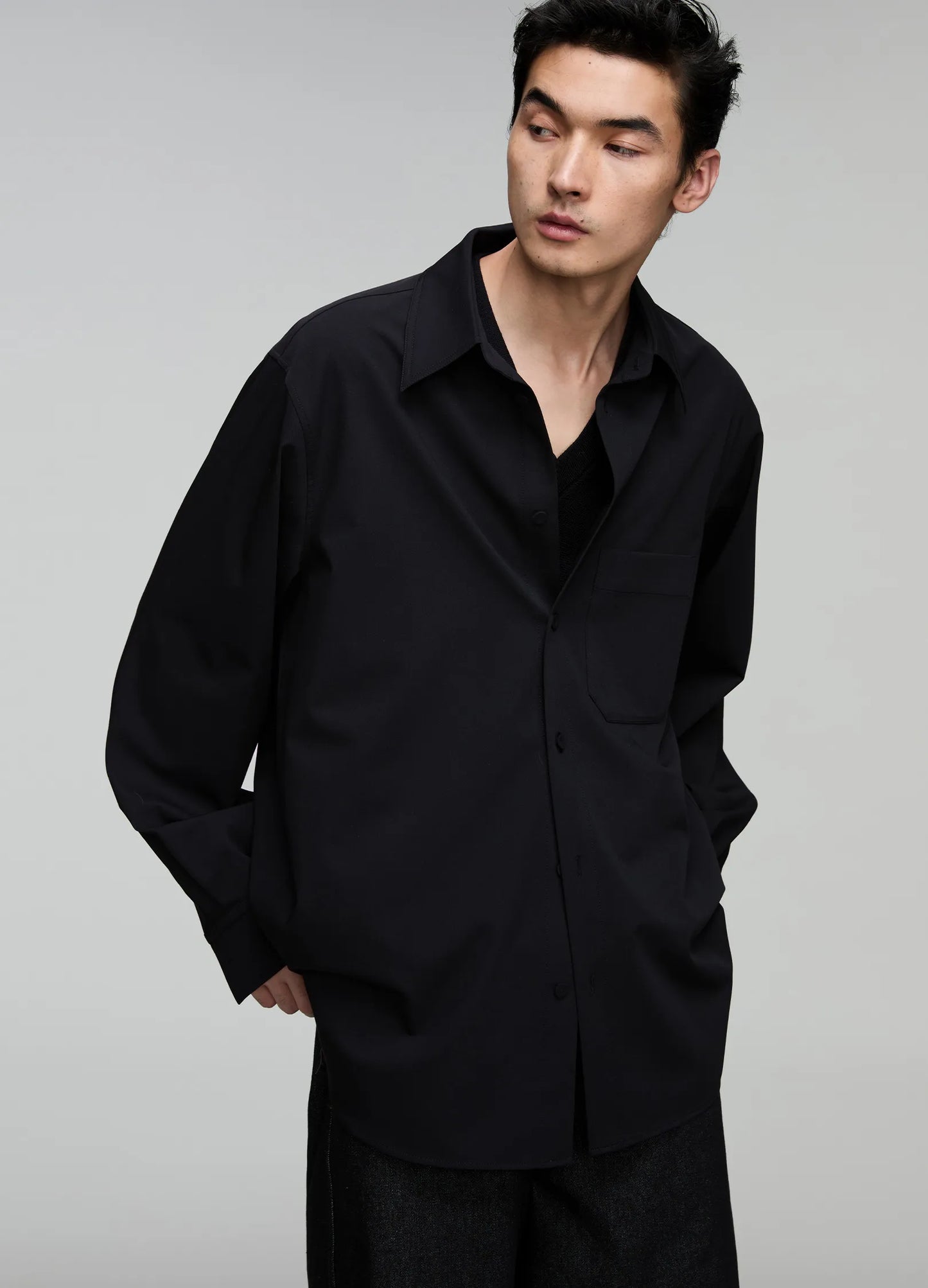 Wide Placket Shirt