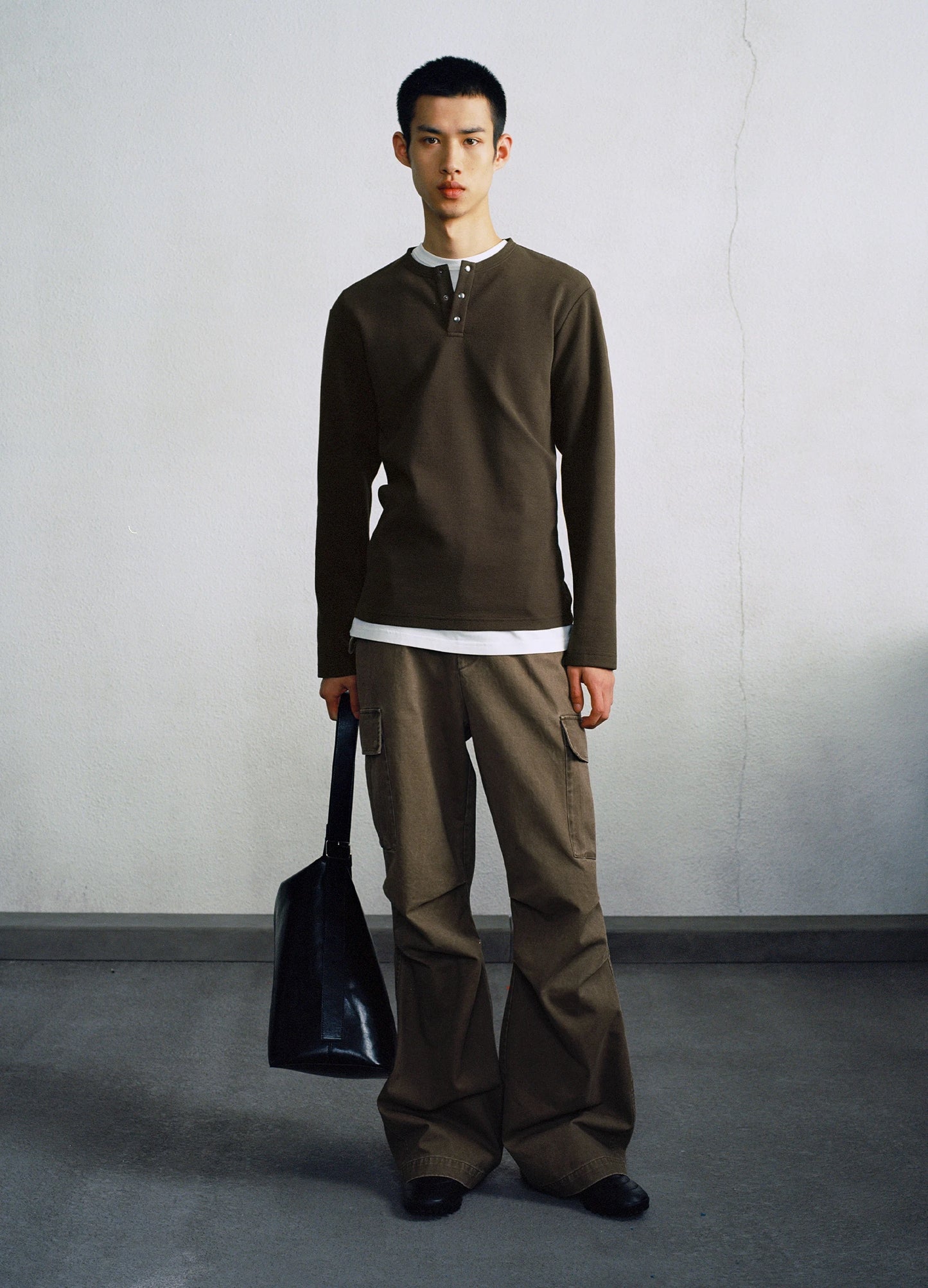 Wide Cargo Trousers