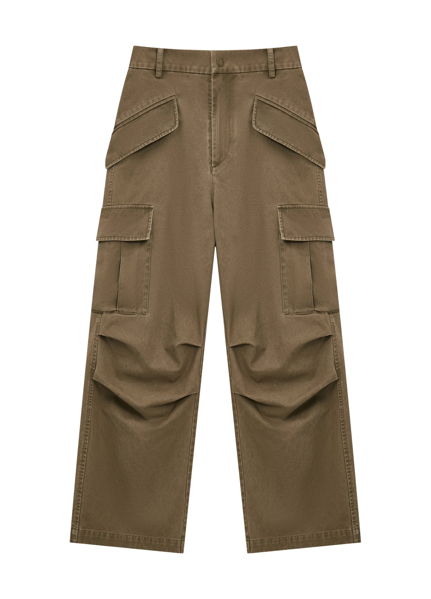Wide Cargo Trousers