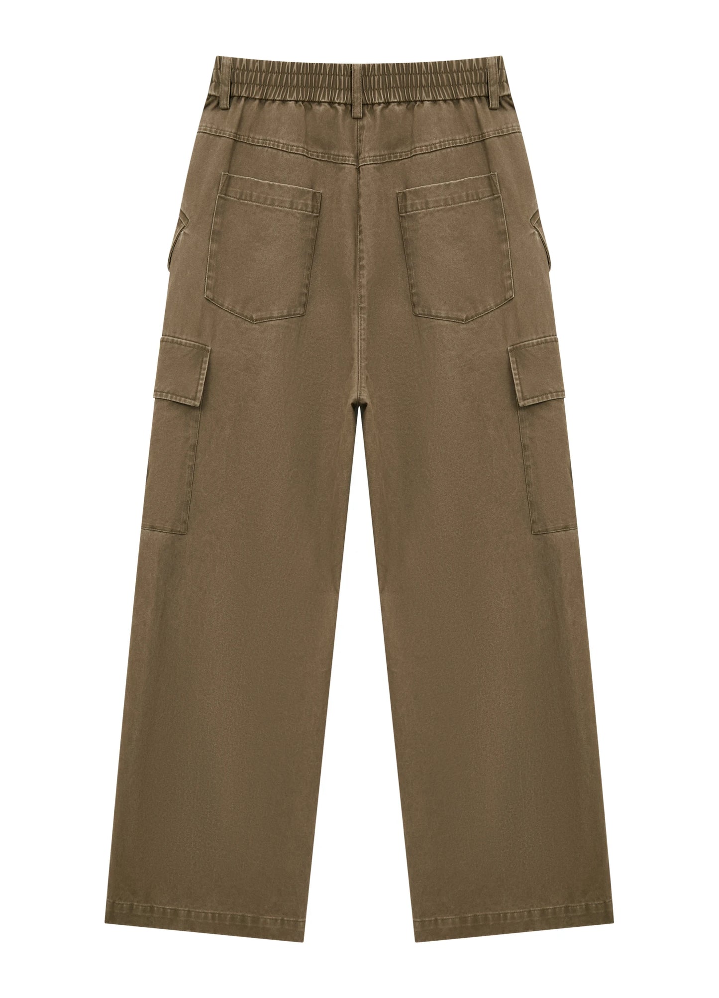 Wide Cargo Trousers