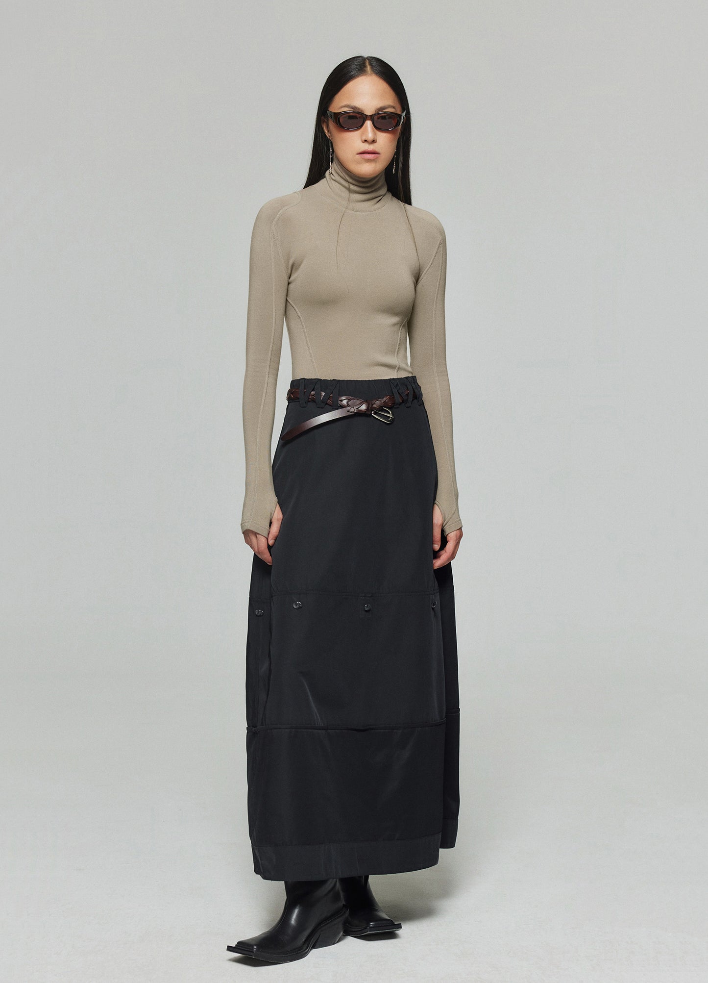 Womens Fitted Turtleneck