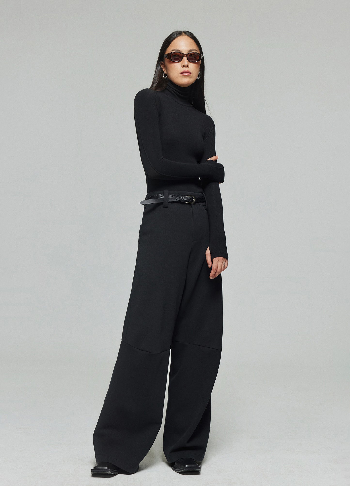 Womens Fitted Turtleneck