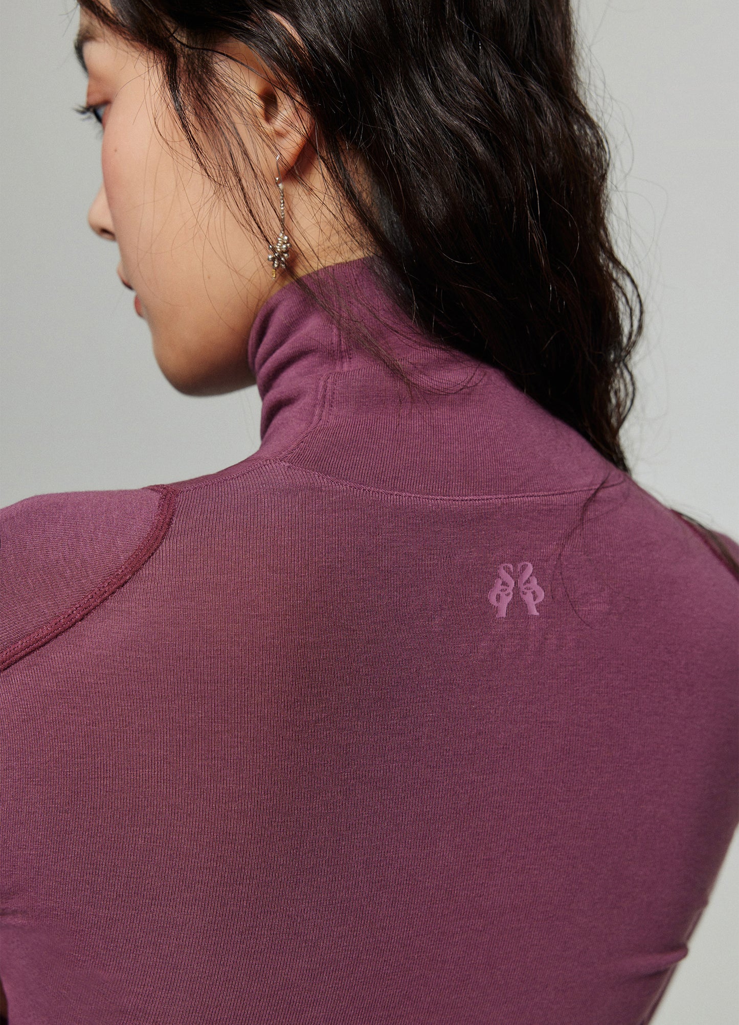 Womens Fitted Turtleneck