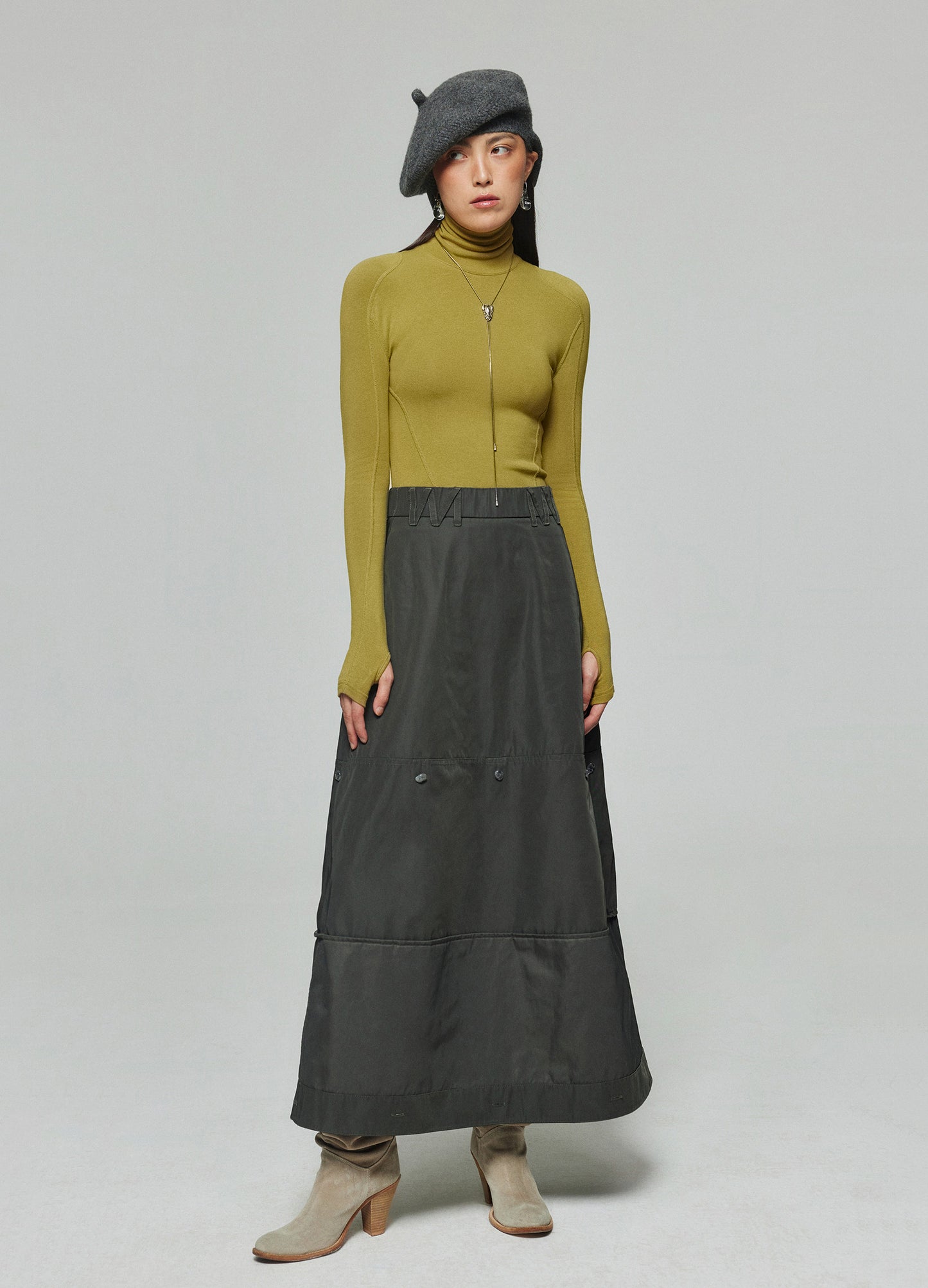 Womens Fitted Turtleneck