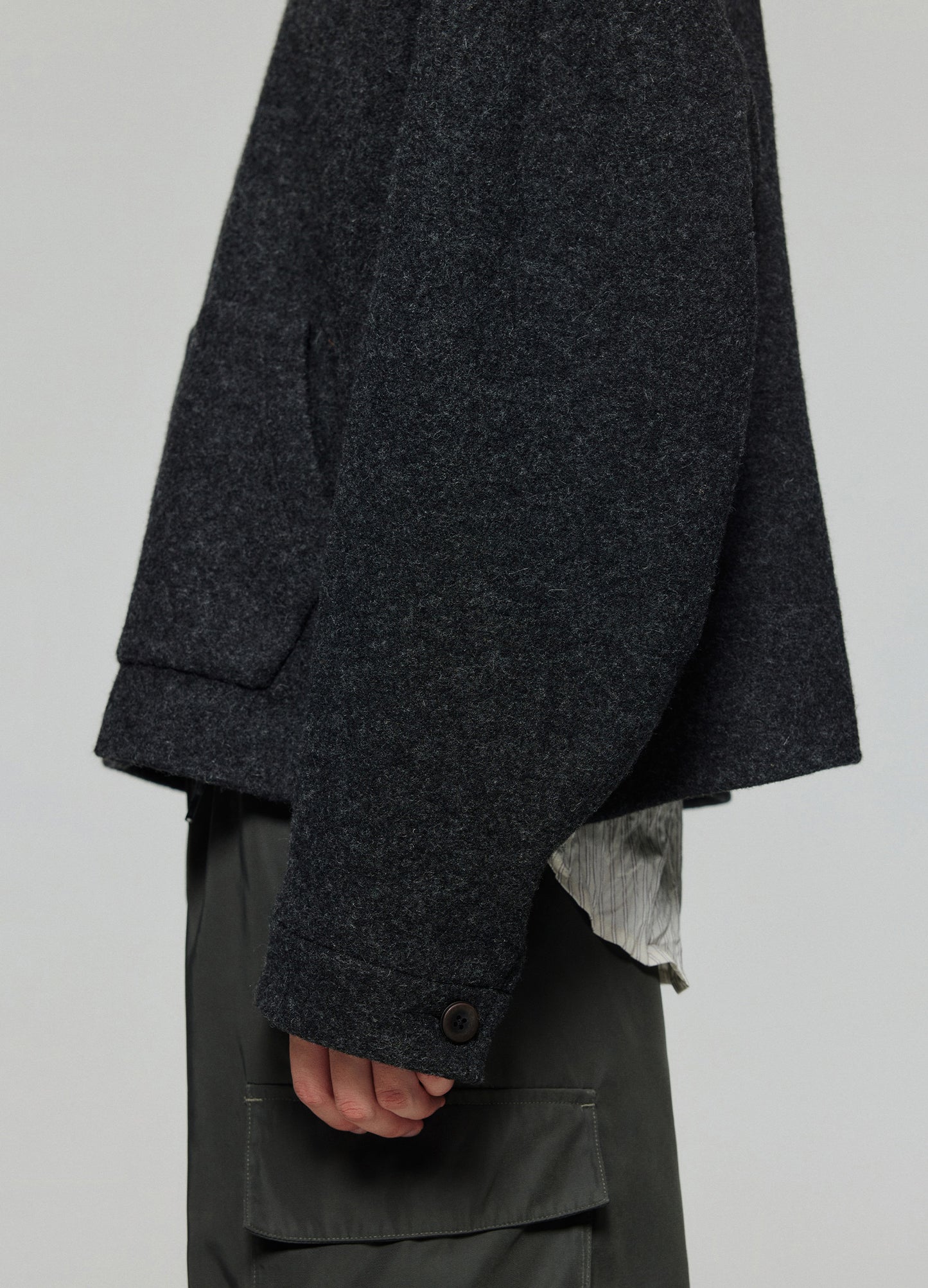 Wool Hooded Sweatshirt