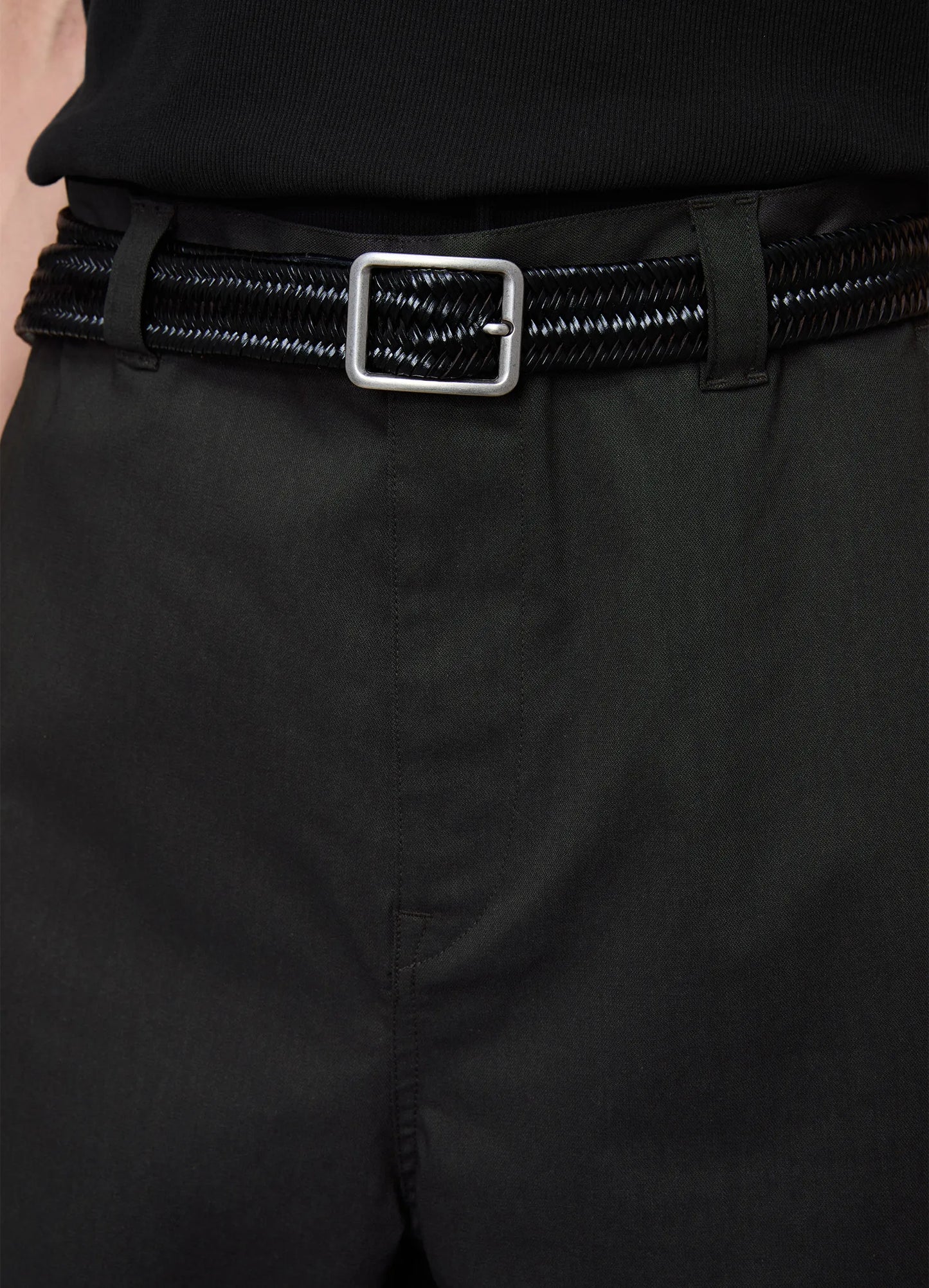 Woven Leather Belt