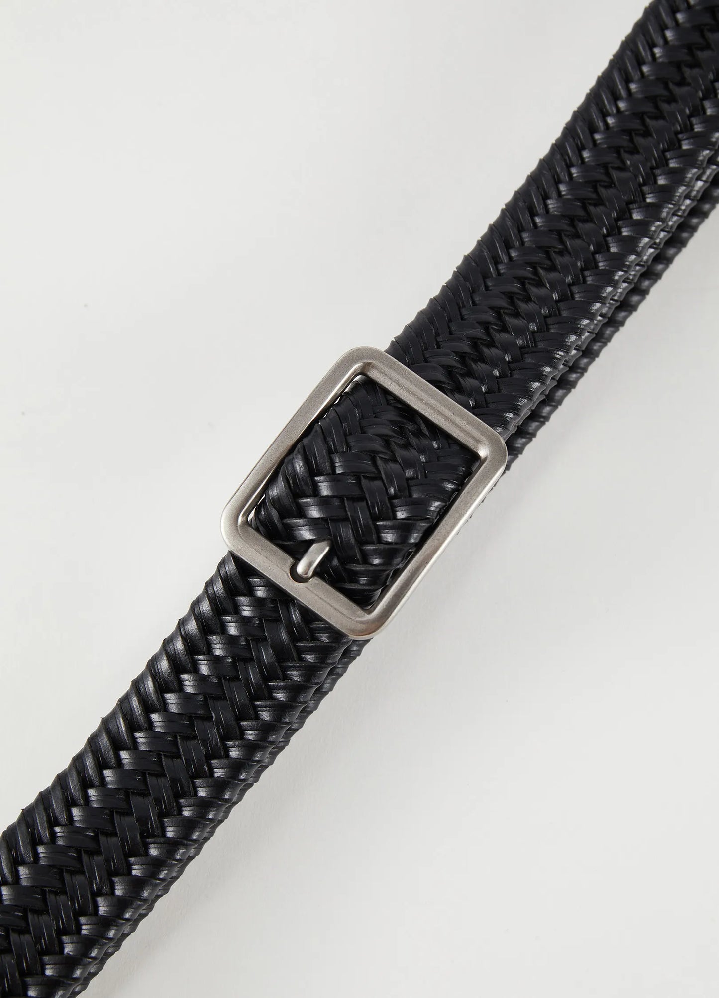 Woven Leather Belt