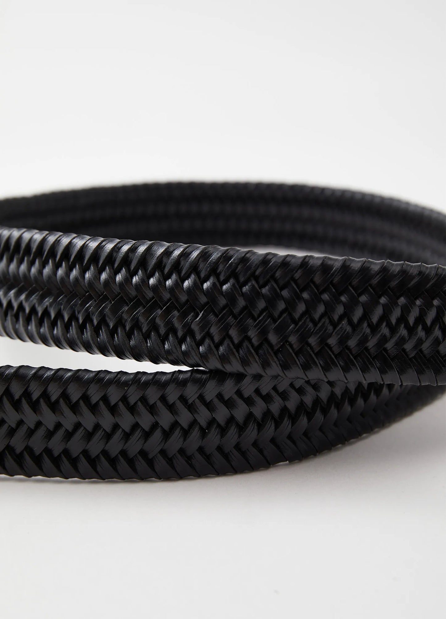 Woven Leather Belt