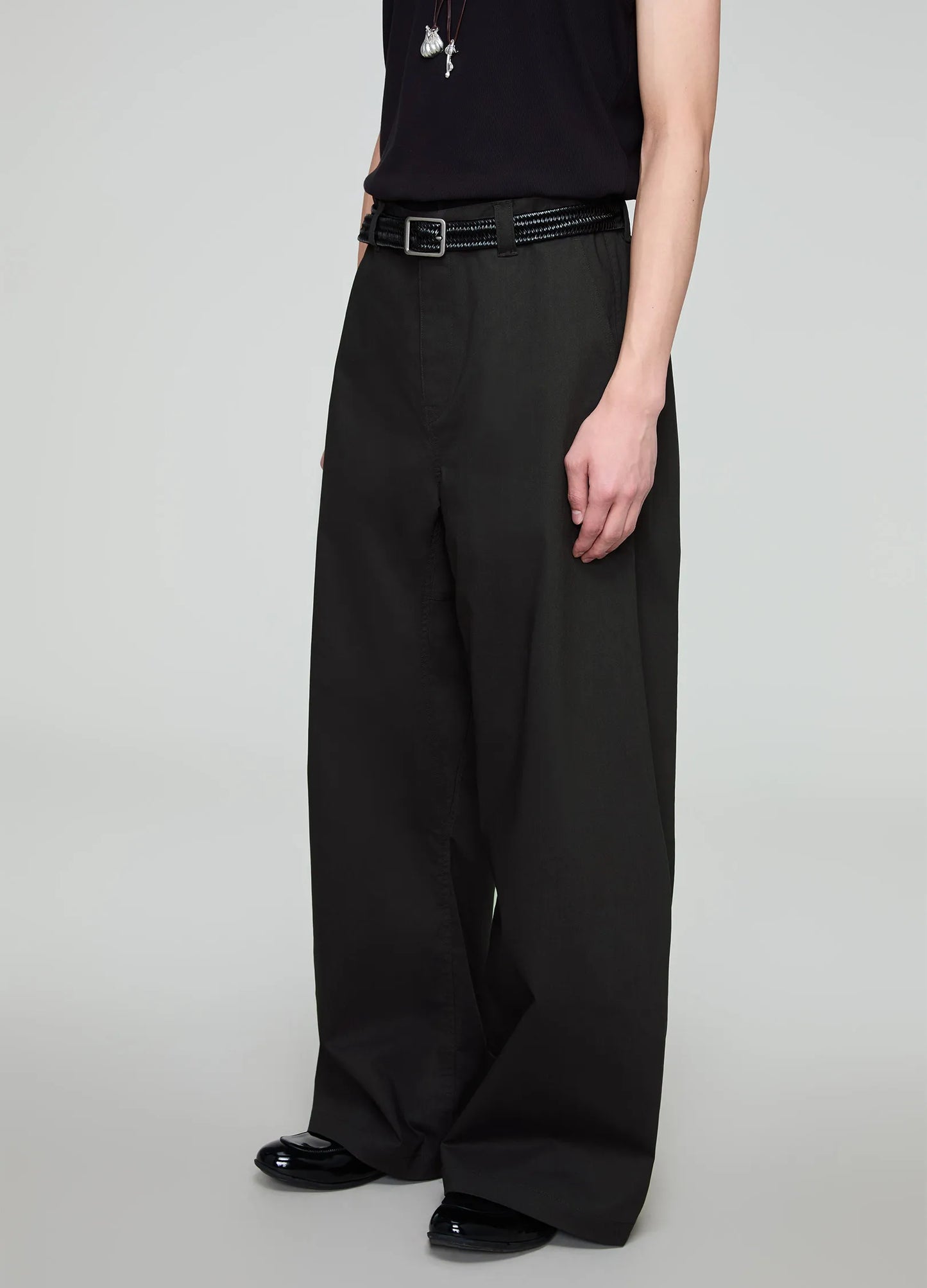 Woven Leather Belt
