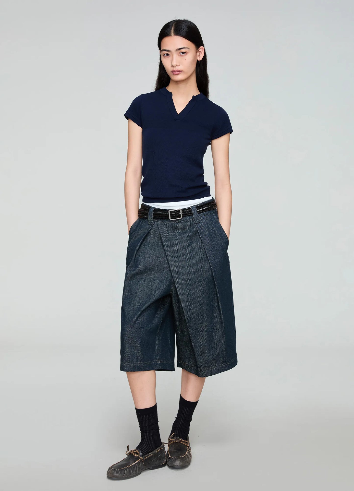 Woven Leather Belt
